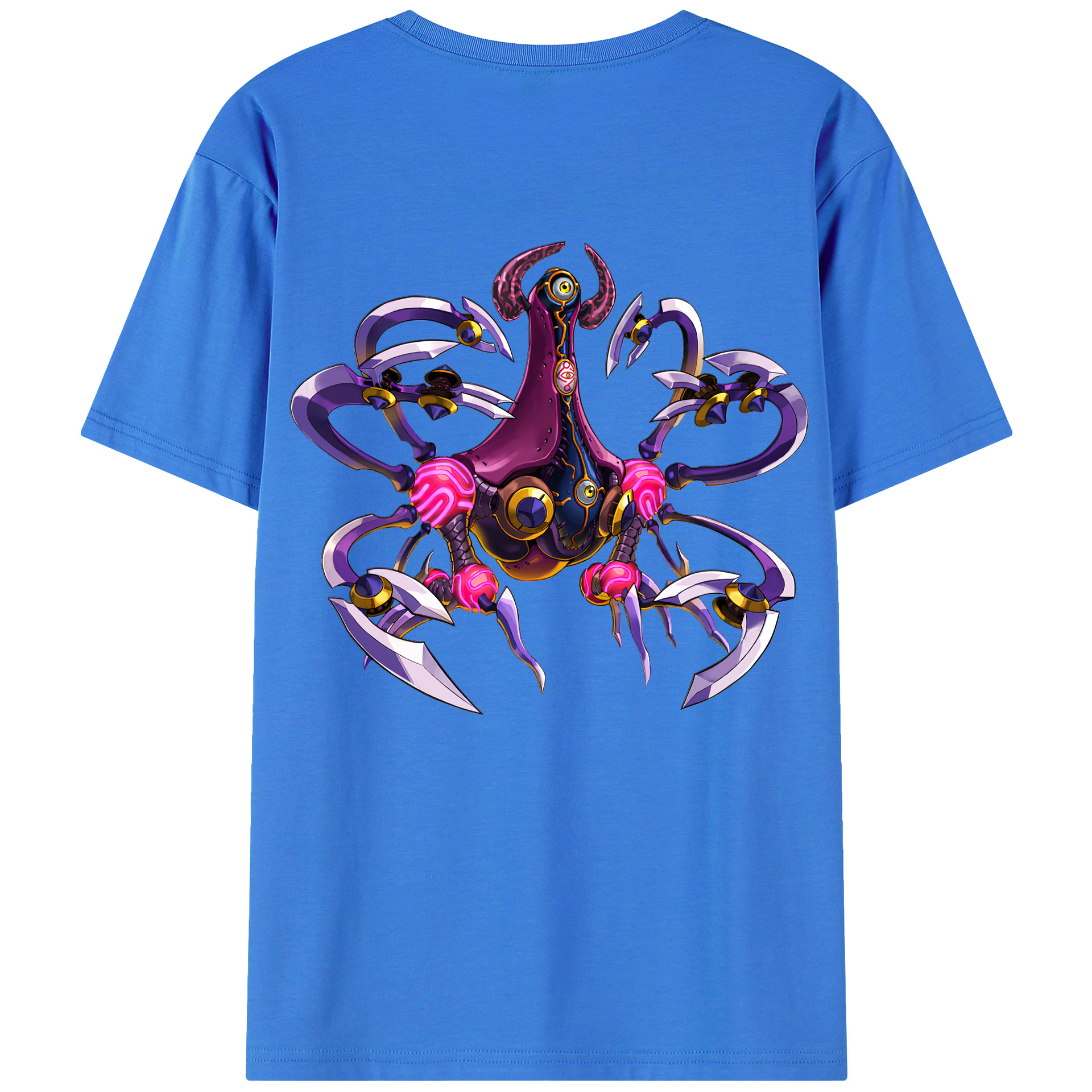 （画像用） 遊☆戯☆王 Yu-Gi-Oh! 綿100％半袖Tシャツ（背面プリント）