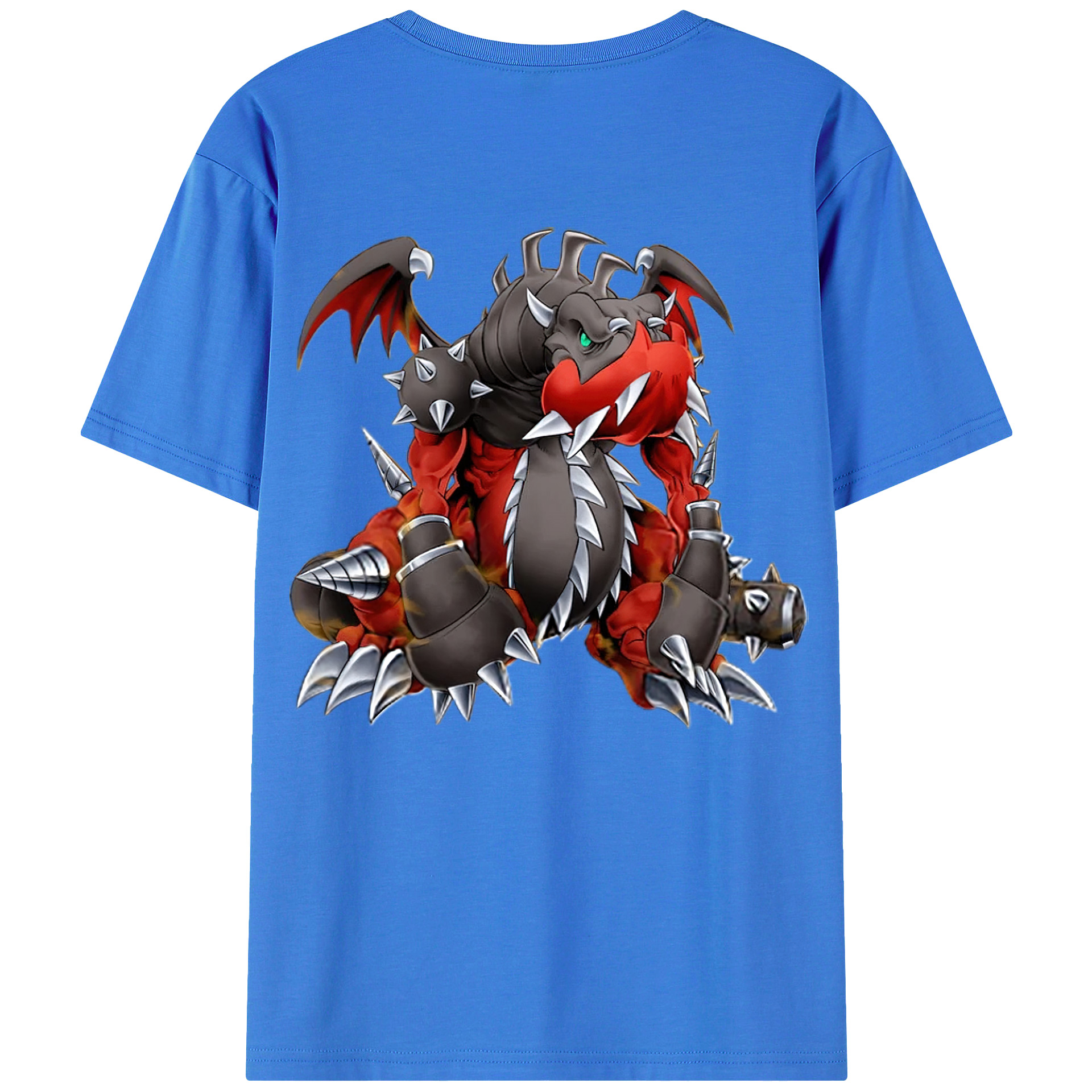 （画像用） 遊☆戯☆王 Yu-Gi-Oh! 綿100％半袖Tシャツ（背面プリント）