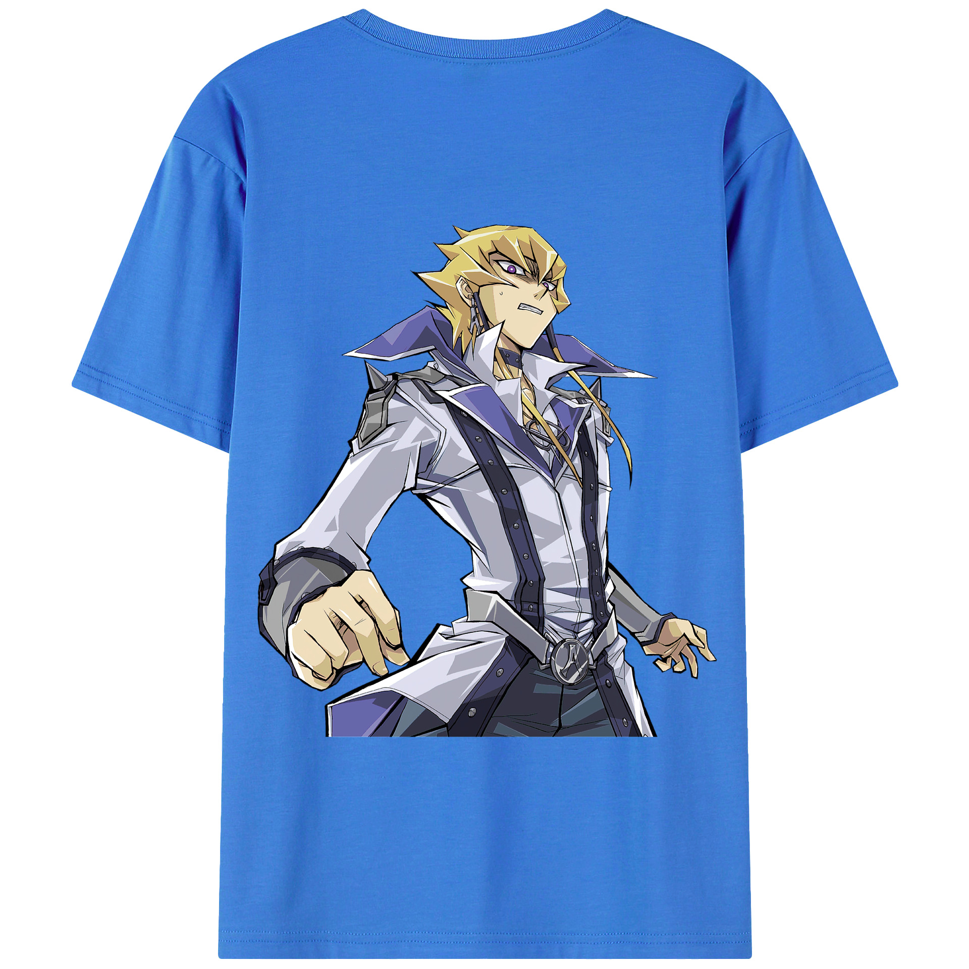 （画像用） 遊☆戯☆王 Yu-Gi-Oh! 綿100％半袖Tシャツ（背面プリント）