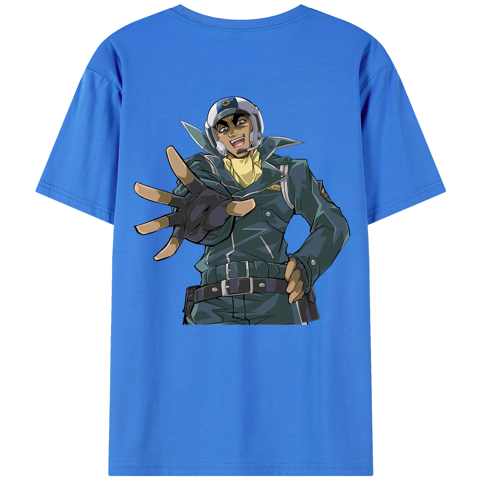 （画像用） 遊☆戯☆王 Yu-Gi-Oh! 綿100％半袖Tシャツ（背面プリント）