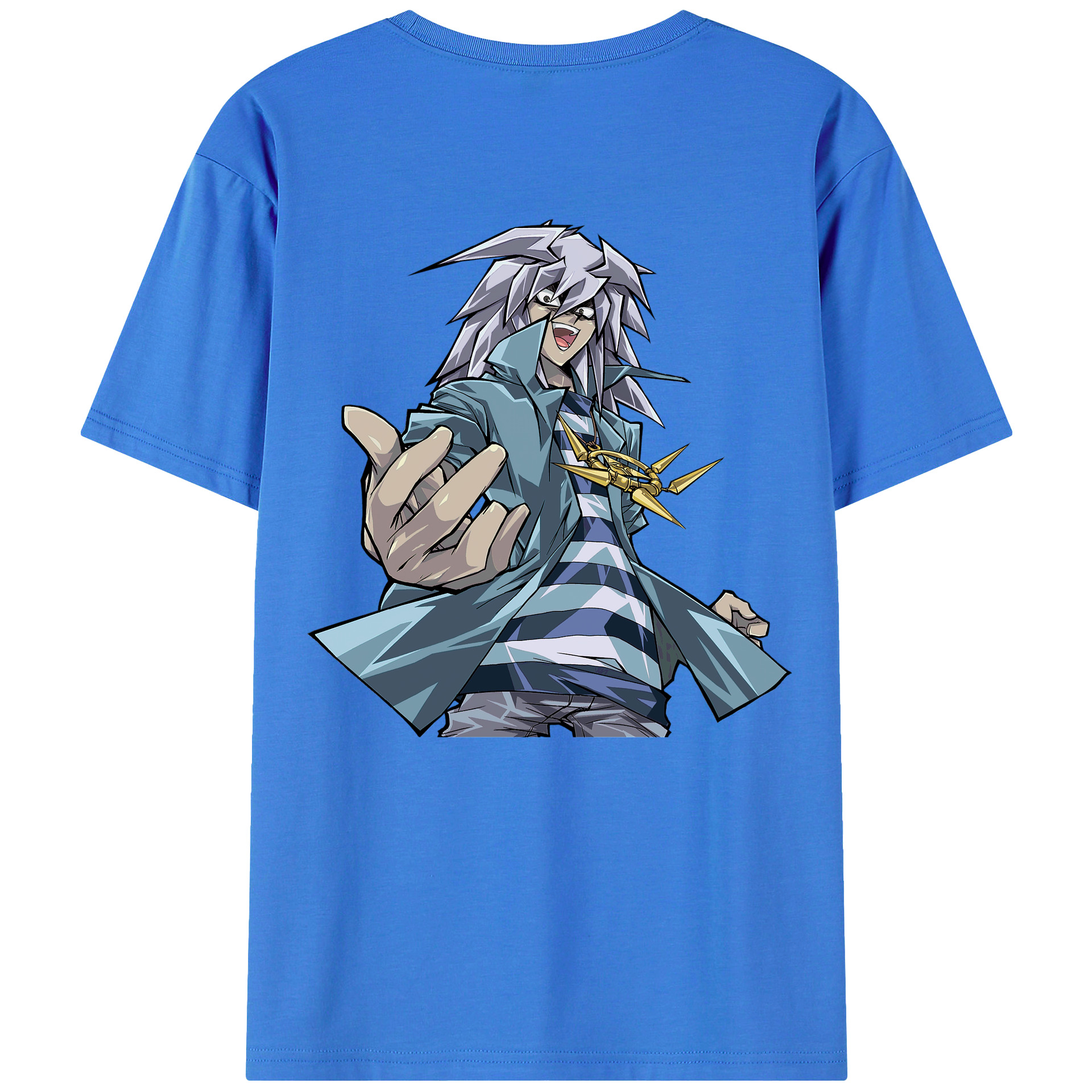 （画像用） 遊☆戯☆王 Yu-Gi-Oh! 綿100％半袖Tシャツ（背面プリント）