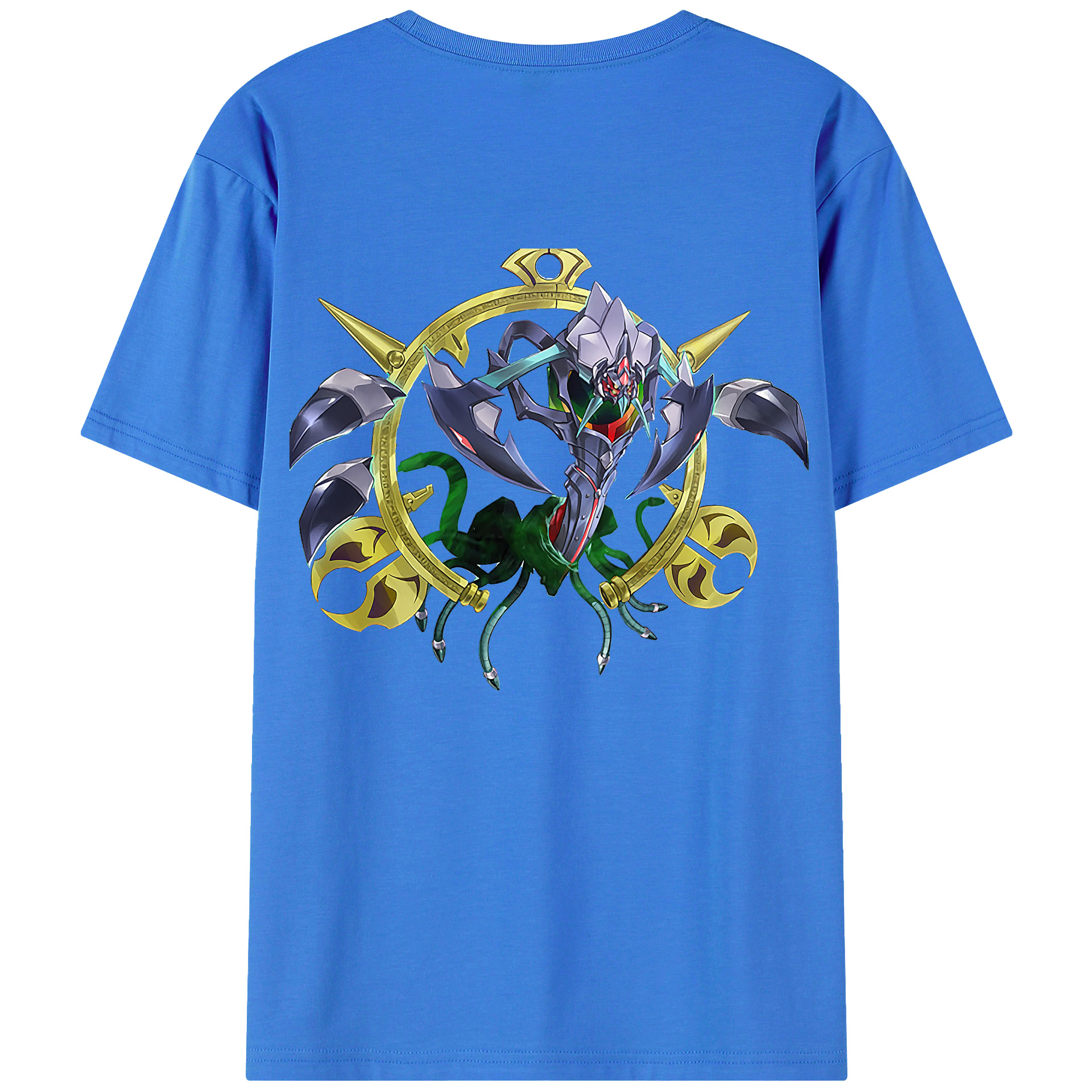 （画像用） 遊☆戯☆王 Yu-Gi-Oh! 綿100％半袖Tシャツ（背面プリント）