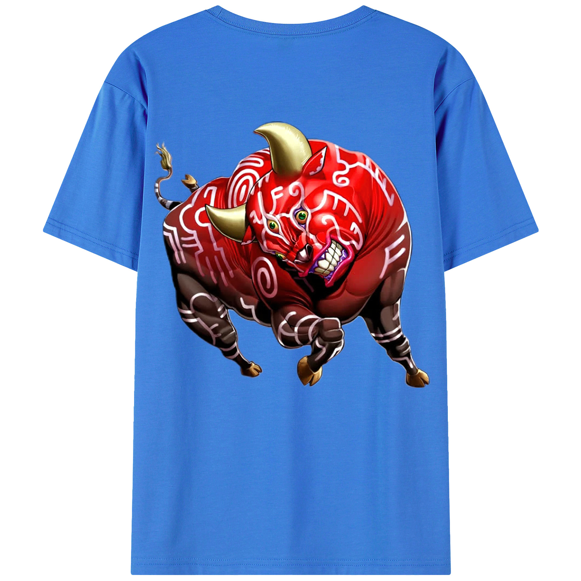 （画像用） 遊☆戯☆王 Yu-Gi-Oh! 綿100％半袖Tシャツ（背面プリント）