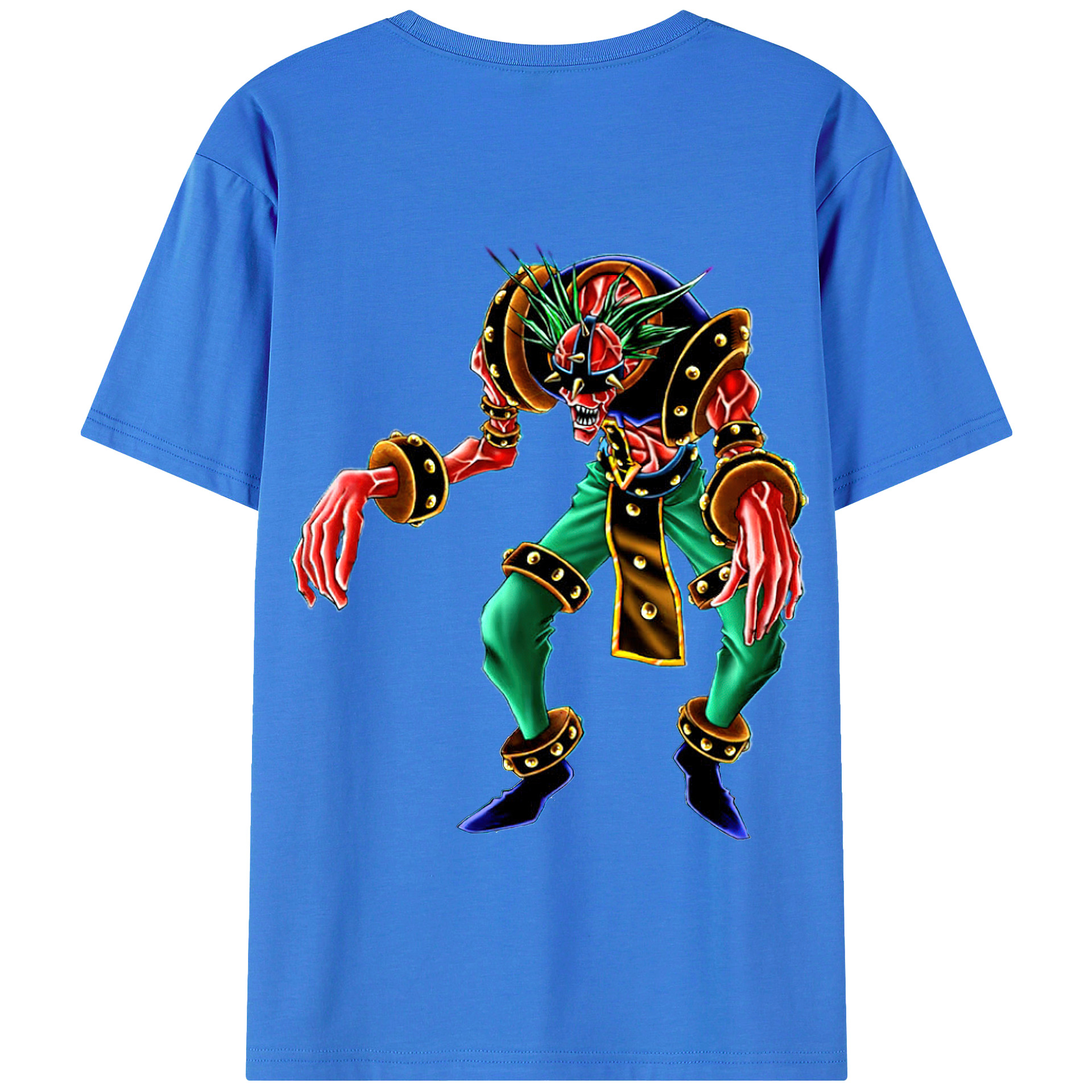 （画像用） 遊☆戯☆王 Yu-Gi-Oh! 綿100％半袖Tシャツ（背面プリント）