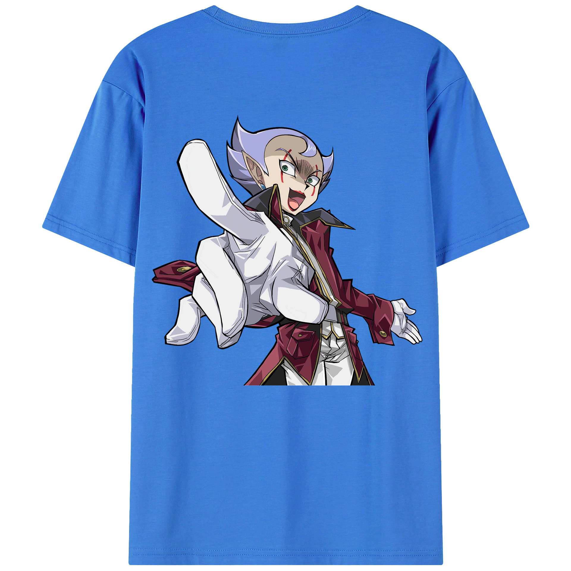 （画像用） 遊☆戯☆王 Yu-Gi-Oh! 綿100％半袖Tシャツ（背面プリント）