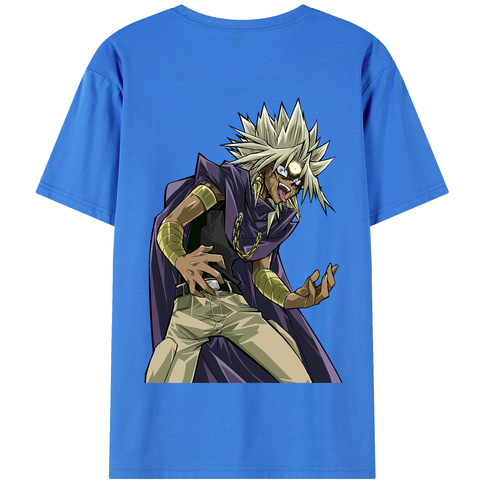 （画像用） 遊☆戯☆王 Yu-Gi-Oh! 綿100％半袖Tシャツ（背面プリント）