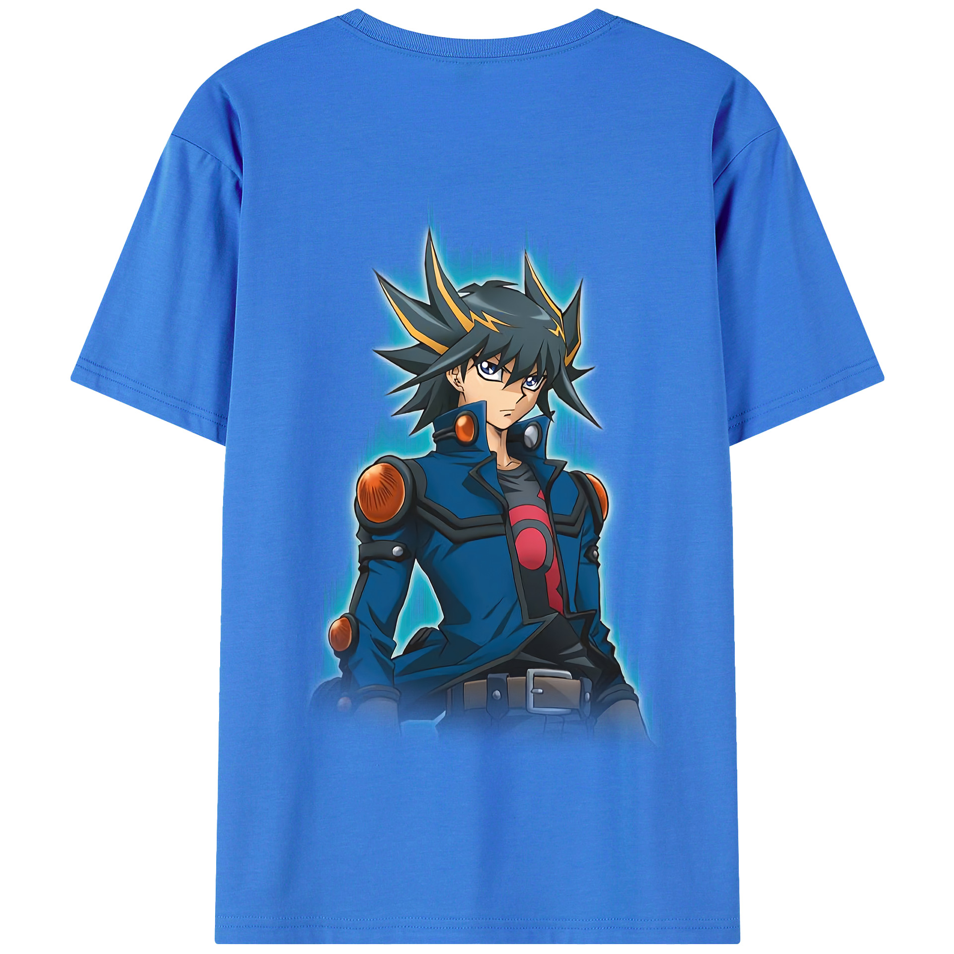 （画像用） 遊☆戯☆王 Yu-Gi-Oh! 綿100％半袖Tシャツ（背面プリント）