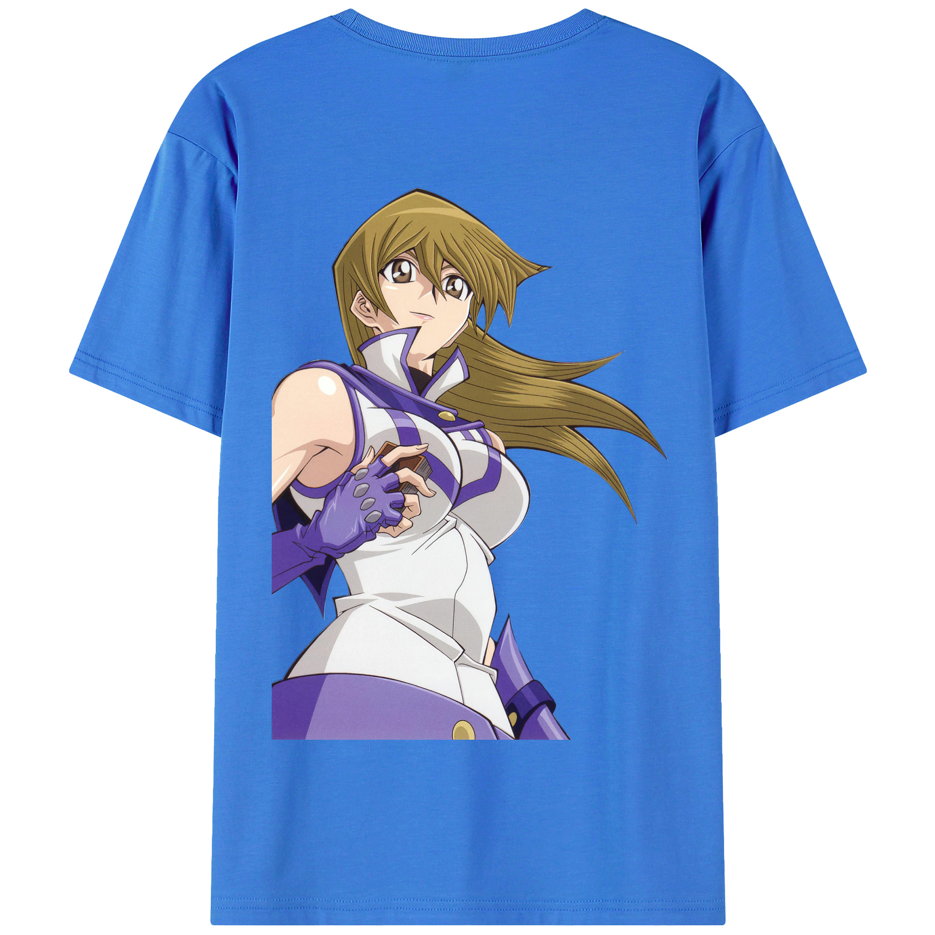 （画像用） 遊☆戯☆王 Yu-Gi-Oh! 綿100％半袖Tシャツ（背面プリント）