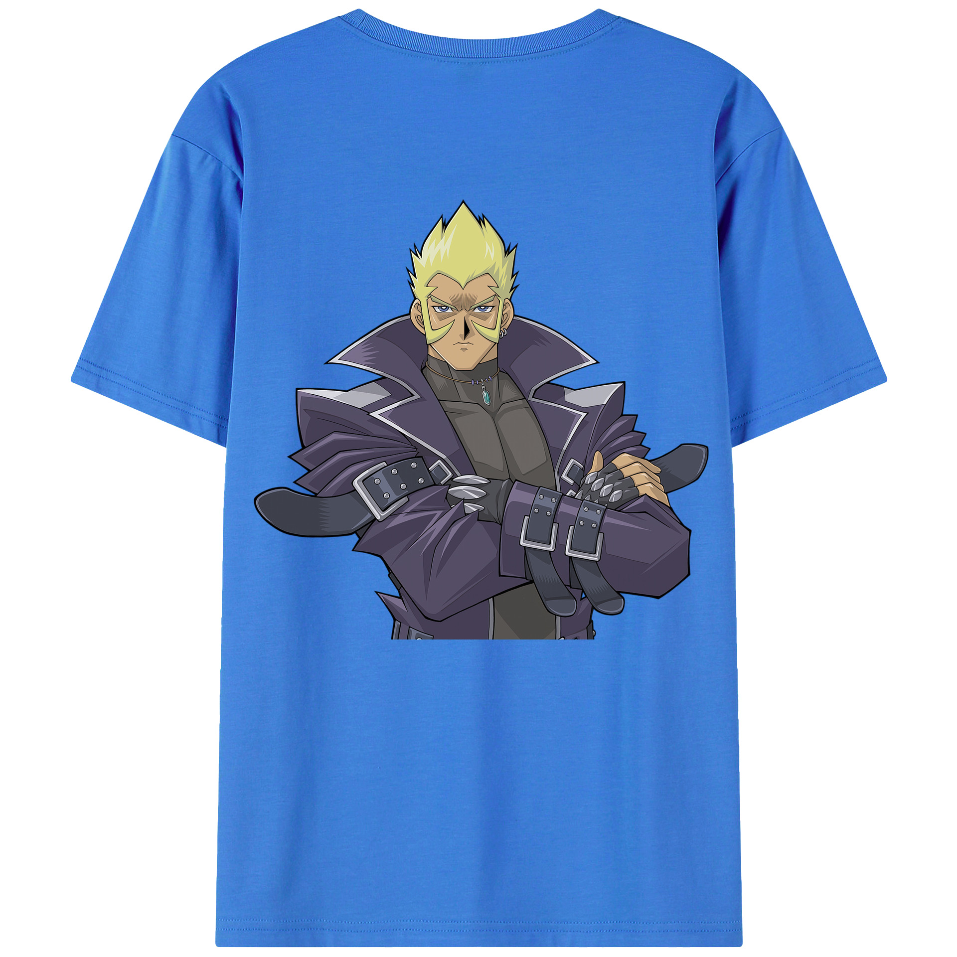 （画像用） 遊☆戯☆王 Yu-Gi-Oh! 綿100％半袖Tシャツ（背面プリント）