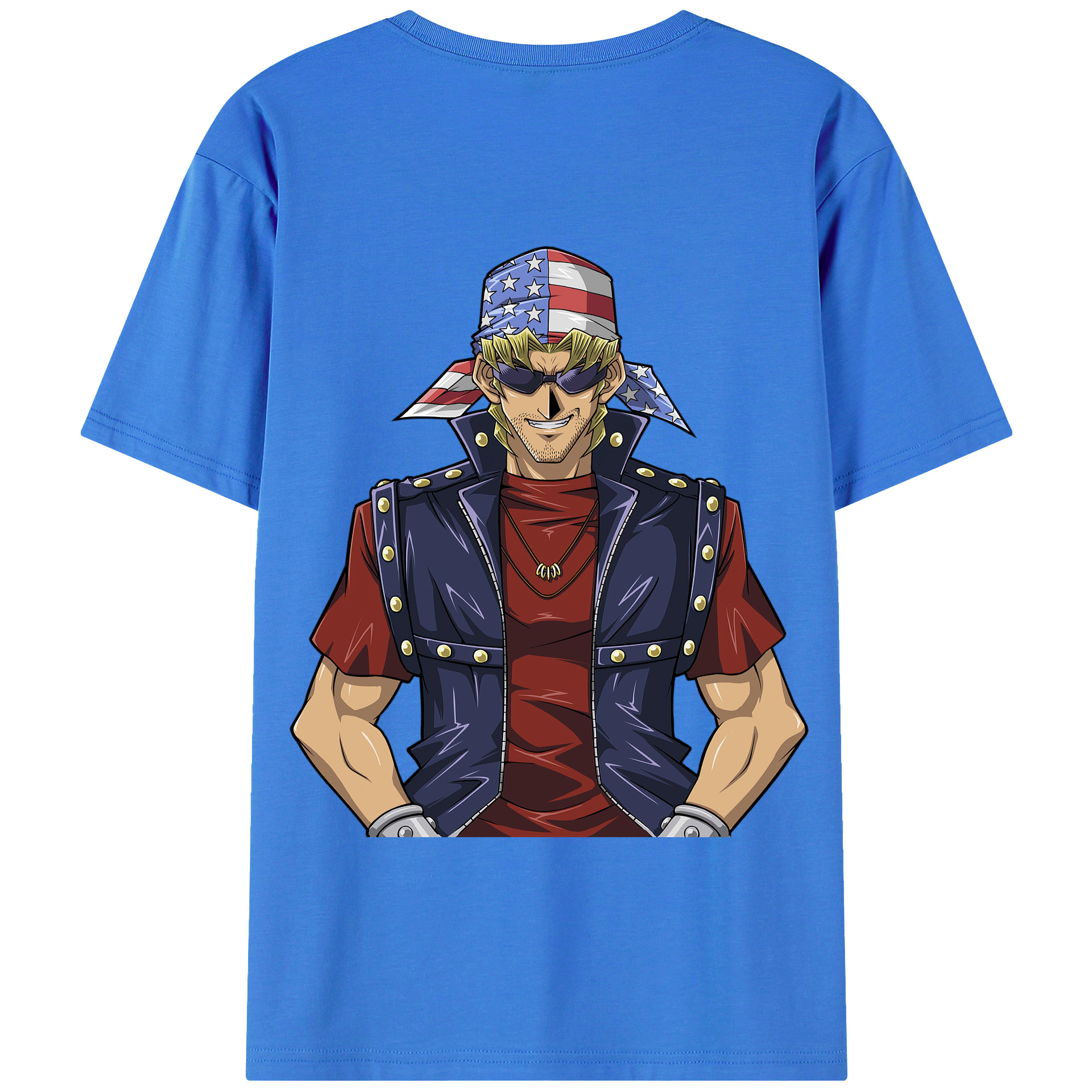 （画像用） 遊☆戯☆王 Yu-Gi-Oh! 綿100％半袖Tシャツ（背面プリント）