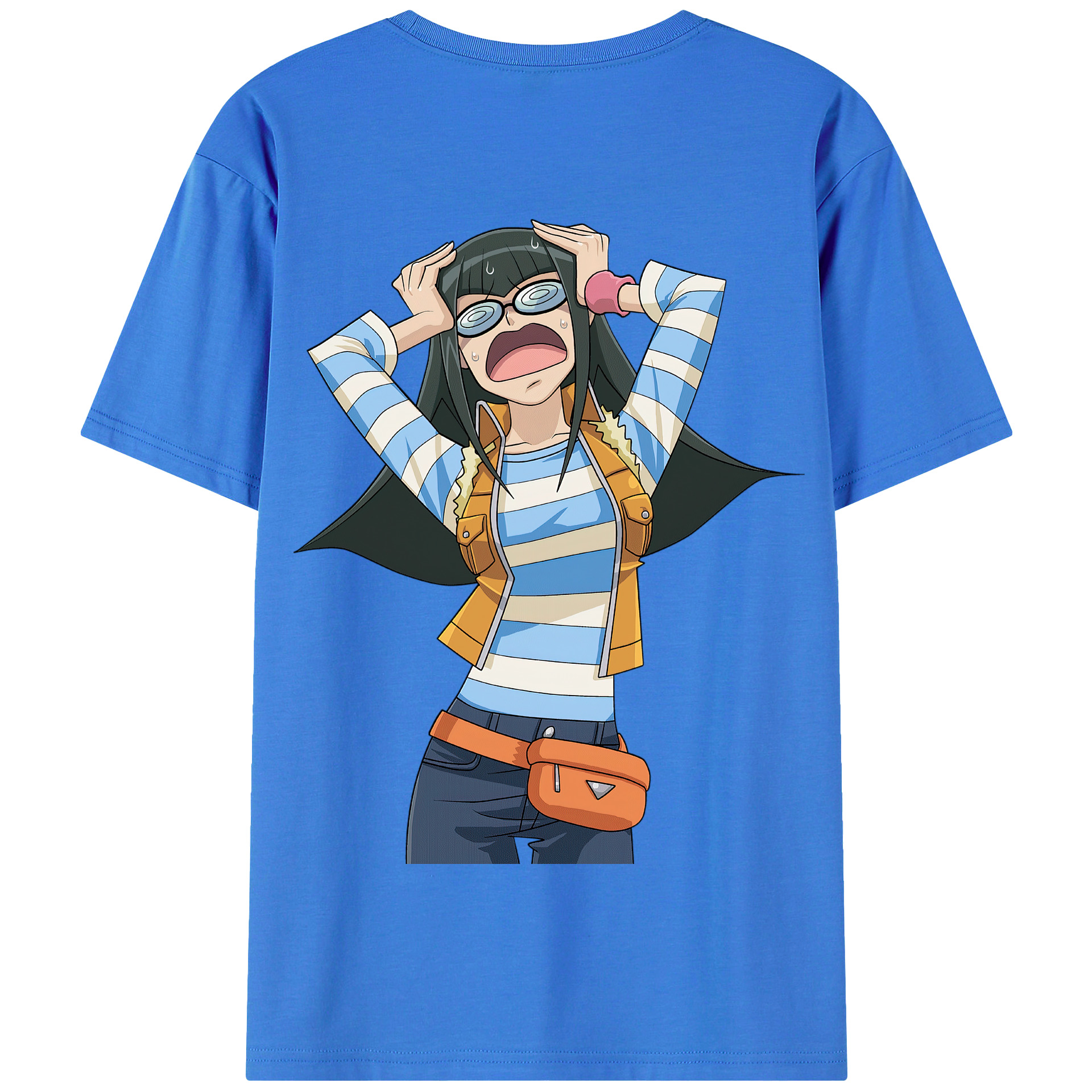 （画像用） 遊☆戯☆王 Yu-Gi-Oh! 綿100％半袖Tシャツ（背面プリント）