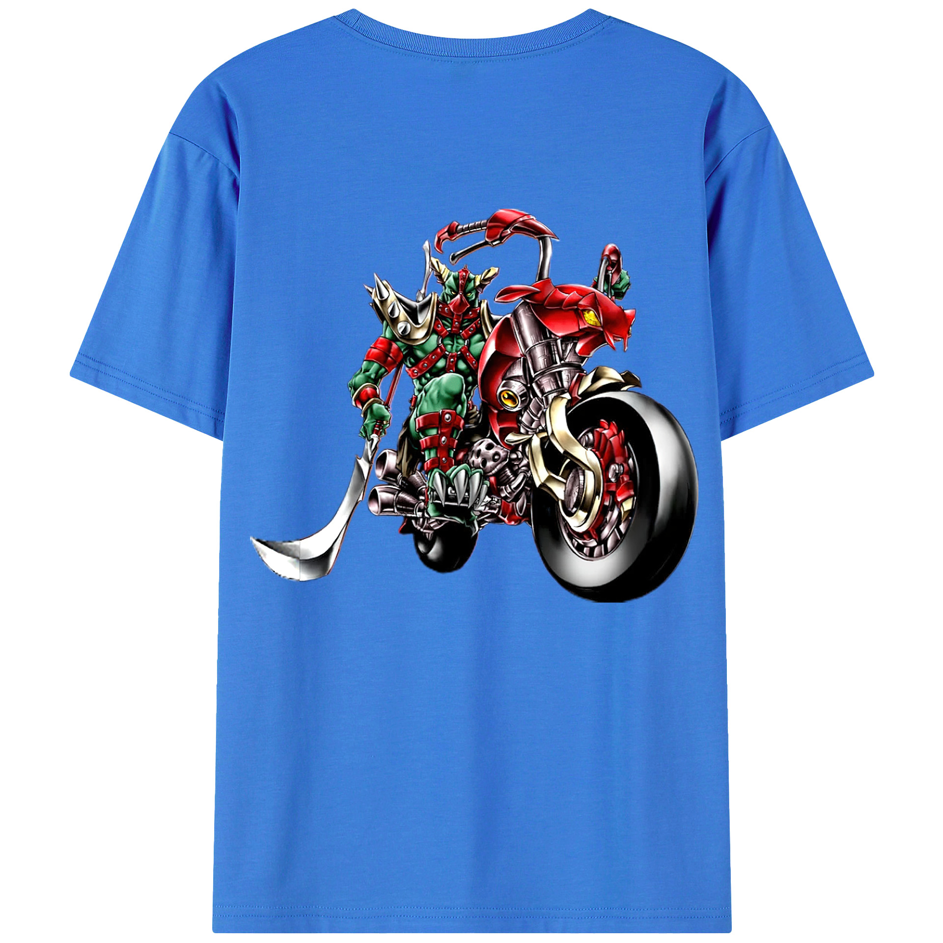 （画像用） 遊☆戯☆王 Yu-Gi-Oh! 綿100％半袖Tシャツ（背面プリント）