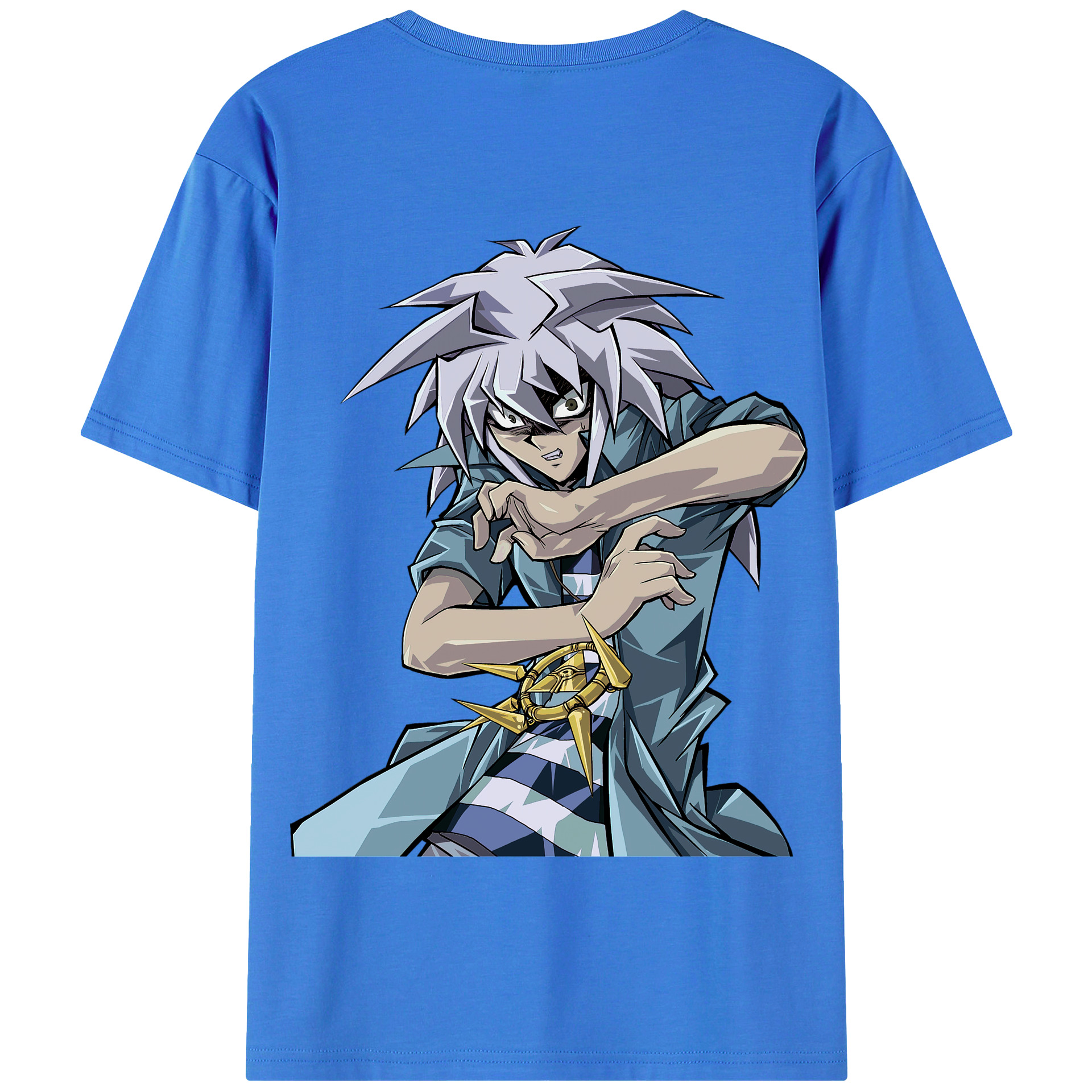 （画像用） 遊☆戯☆王 Yu-Gi-Oh! 綿100％半袖Tシャツ（背面プリント）