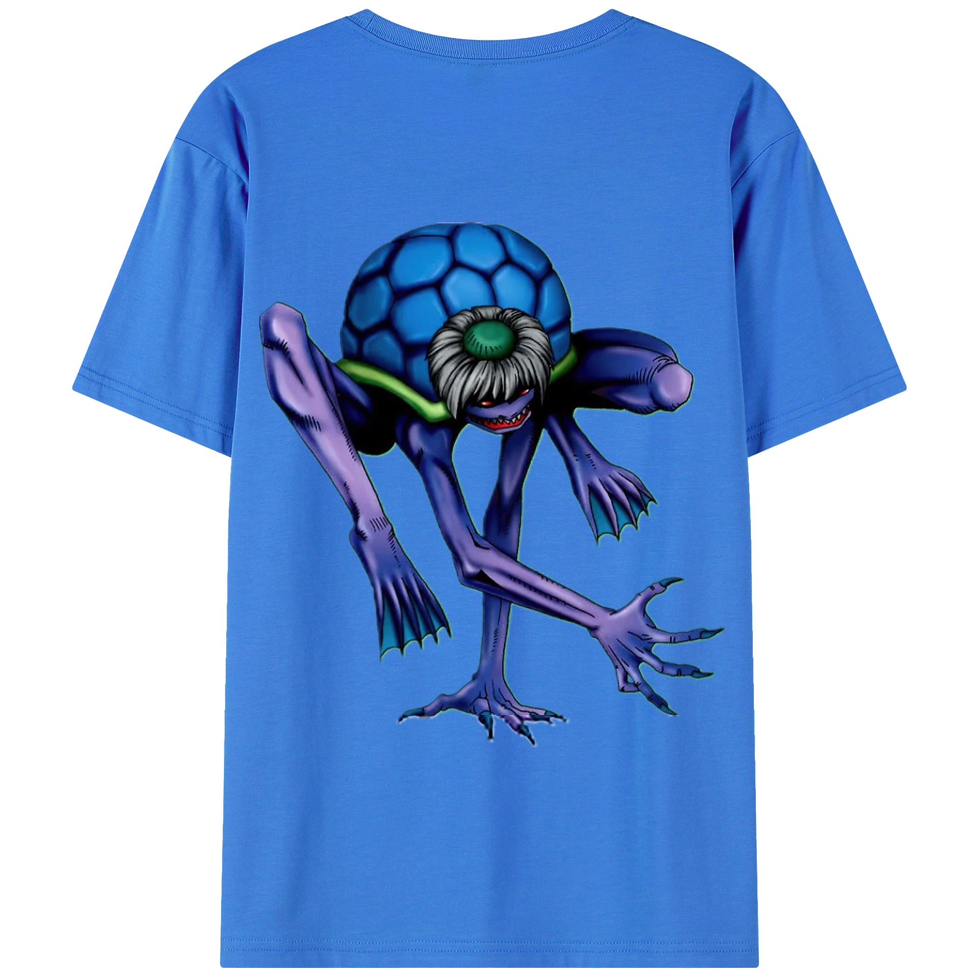 （画像用） 遊☆戯☆王 Yu-Gi-Oh! 綿100％半袖Tシャツ（背面プリント）