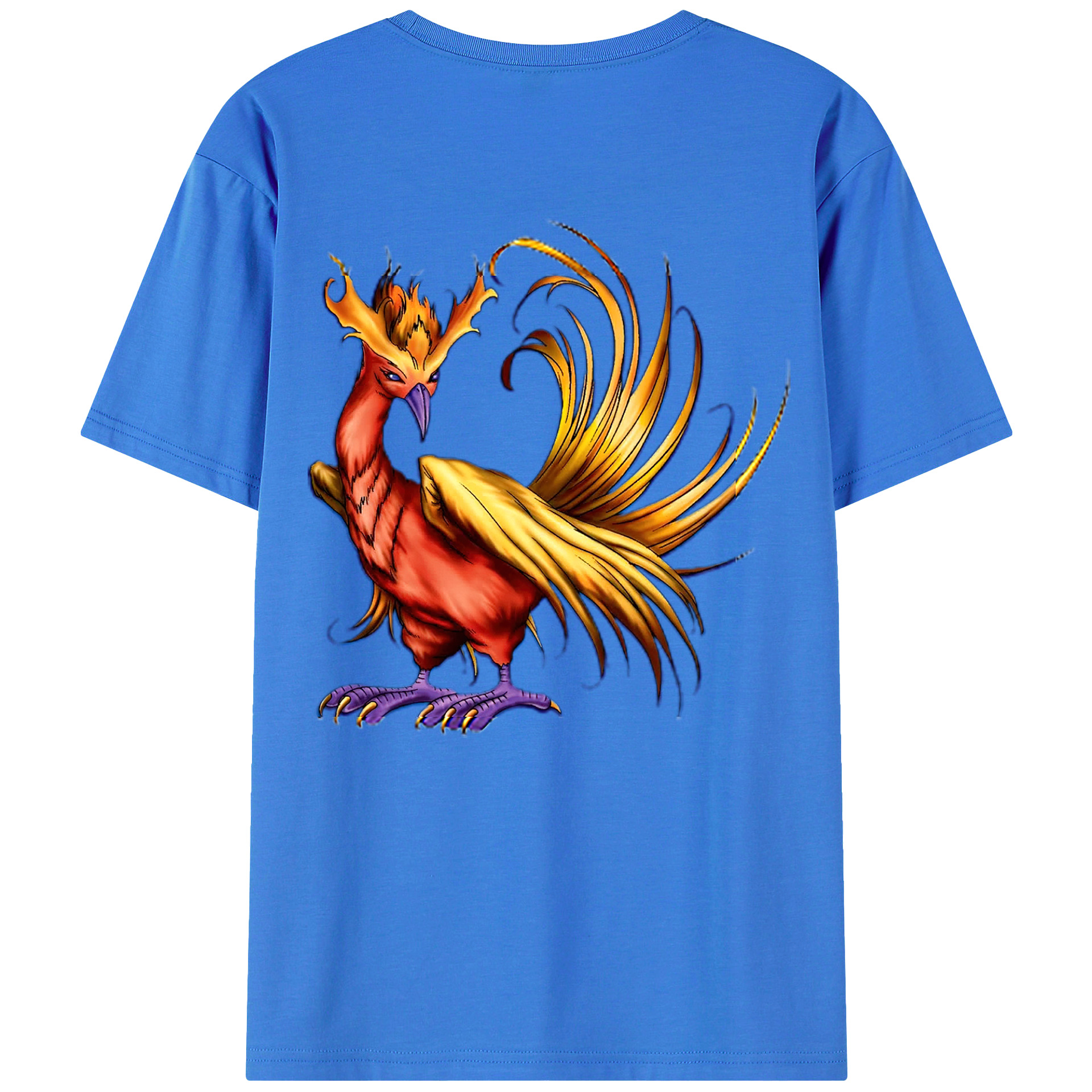 （画像用） 遊☆戯☆王 Yu-Gi-Oh! 綿100％半袖Tシャツ（背面プリント）