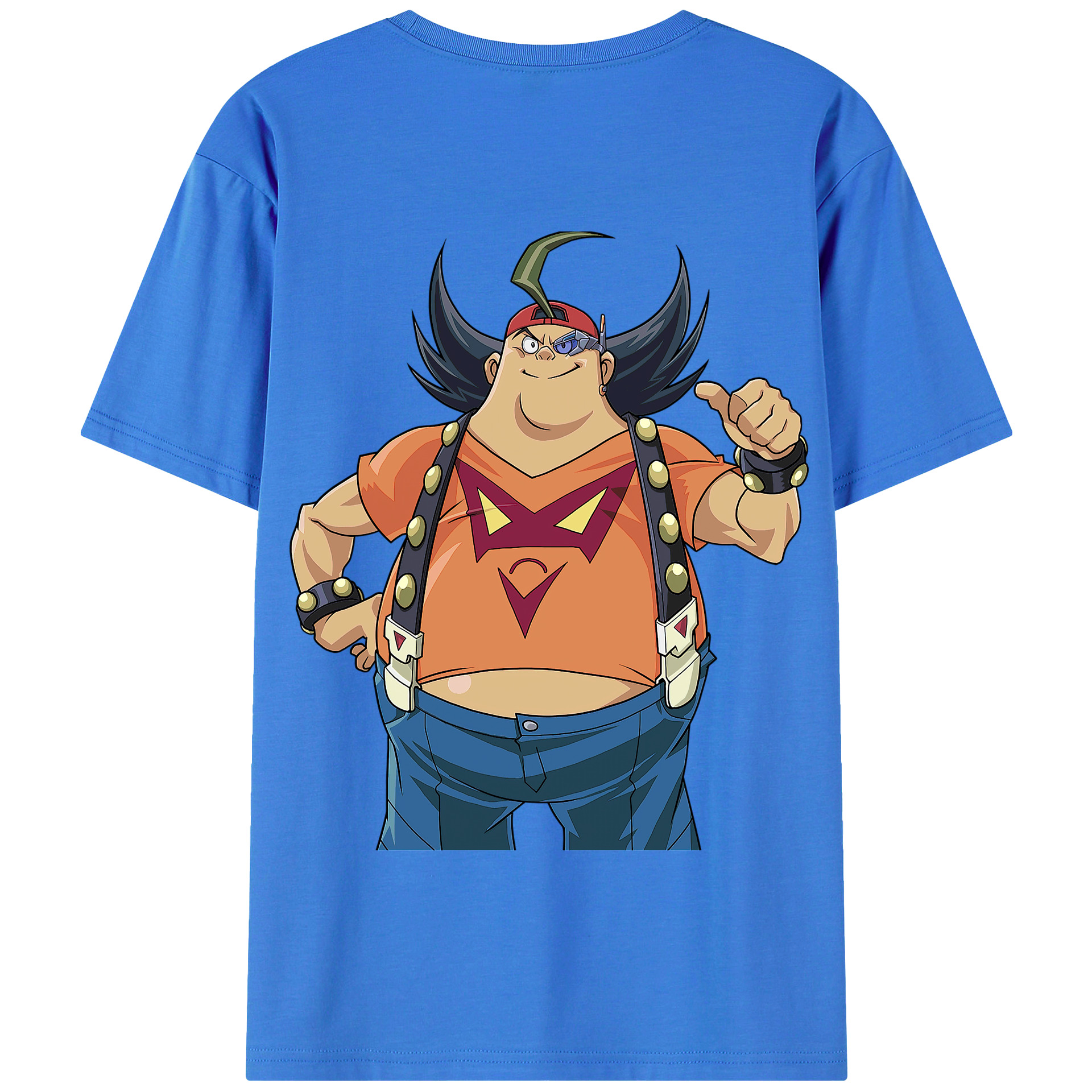 （画像用） 遊☆戯☆王 Yu-Gi-Oh! 綿100％半袖Tシャツ（背面プリント）