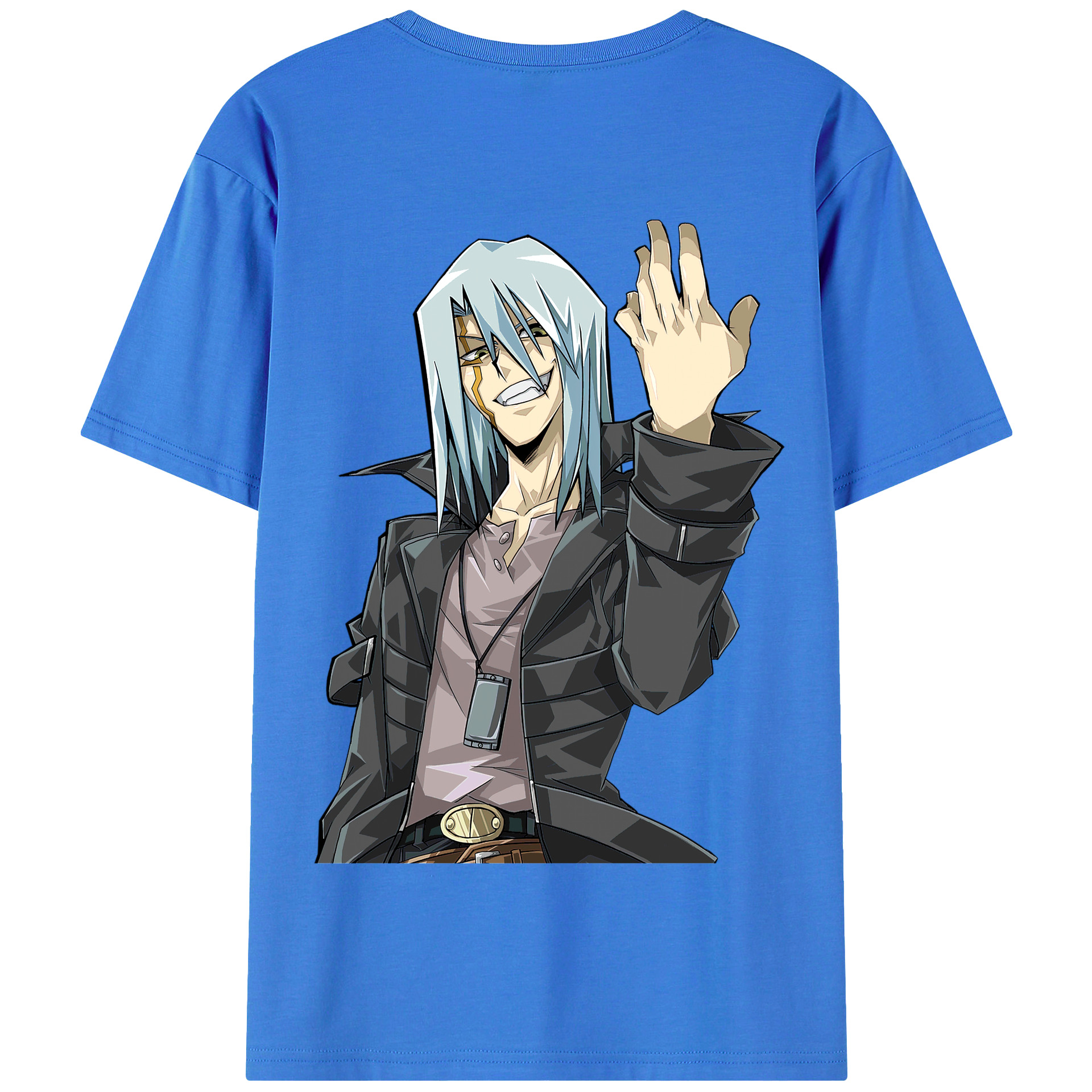 （画像用） 遊☆戯☆王 Yu-Gi-Oh! 綿100％半袖Tシャツ（背面プリント）