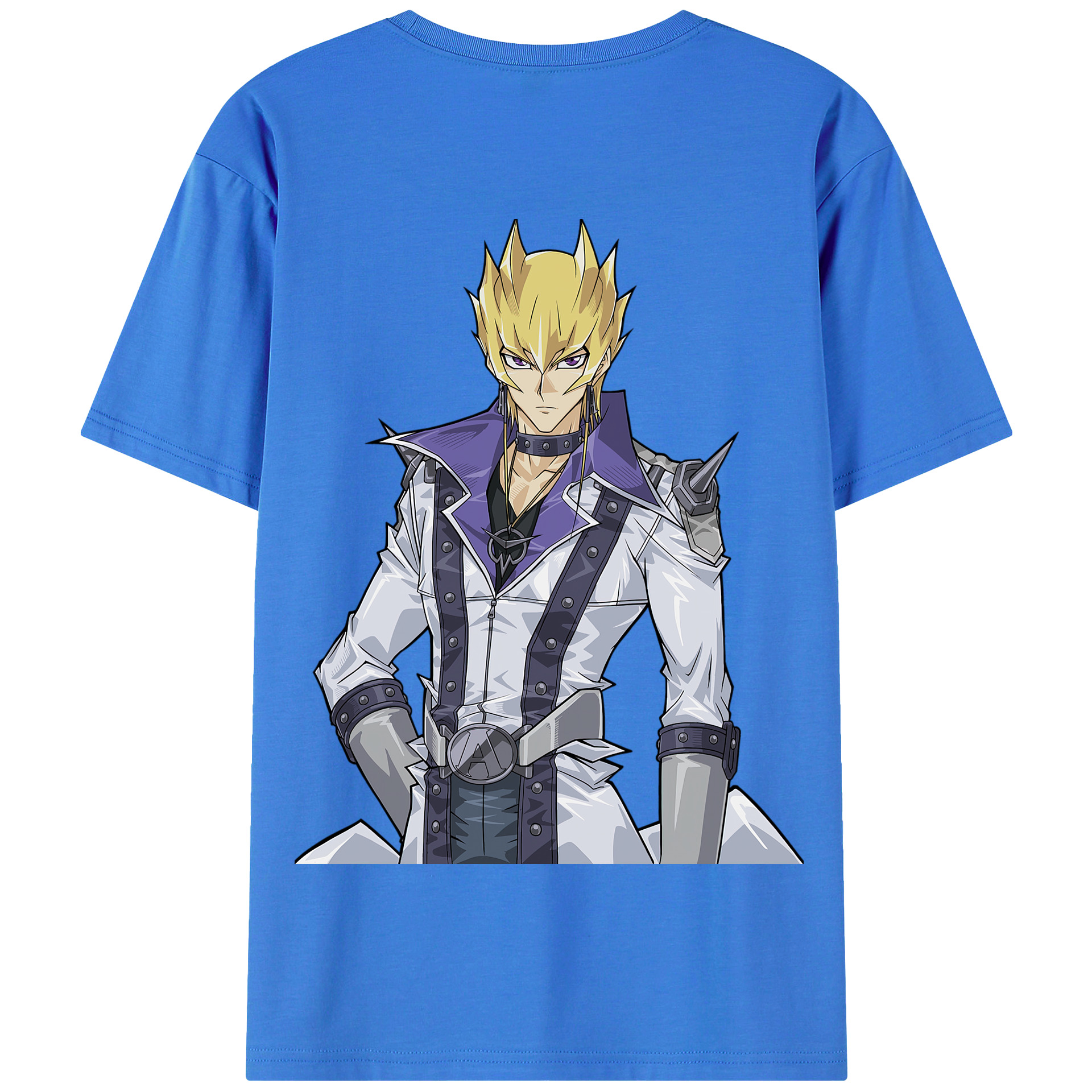 （画像用） 遊☆戯☆王 Yu-Gi-Oh! 綿100％半袖Tシャツ（背面プリント）