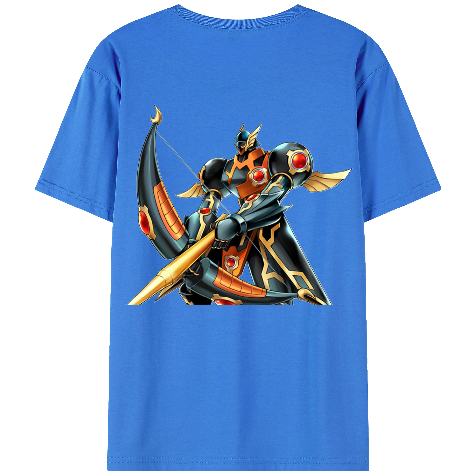（画像用） 遊☆戯☆王 Yu-Gi-Oh! 綿100％半袖Tシャツ（背面プリント）