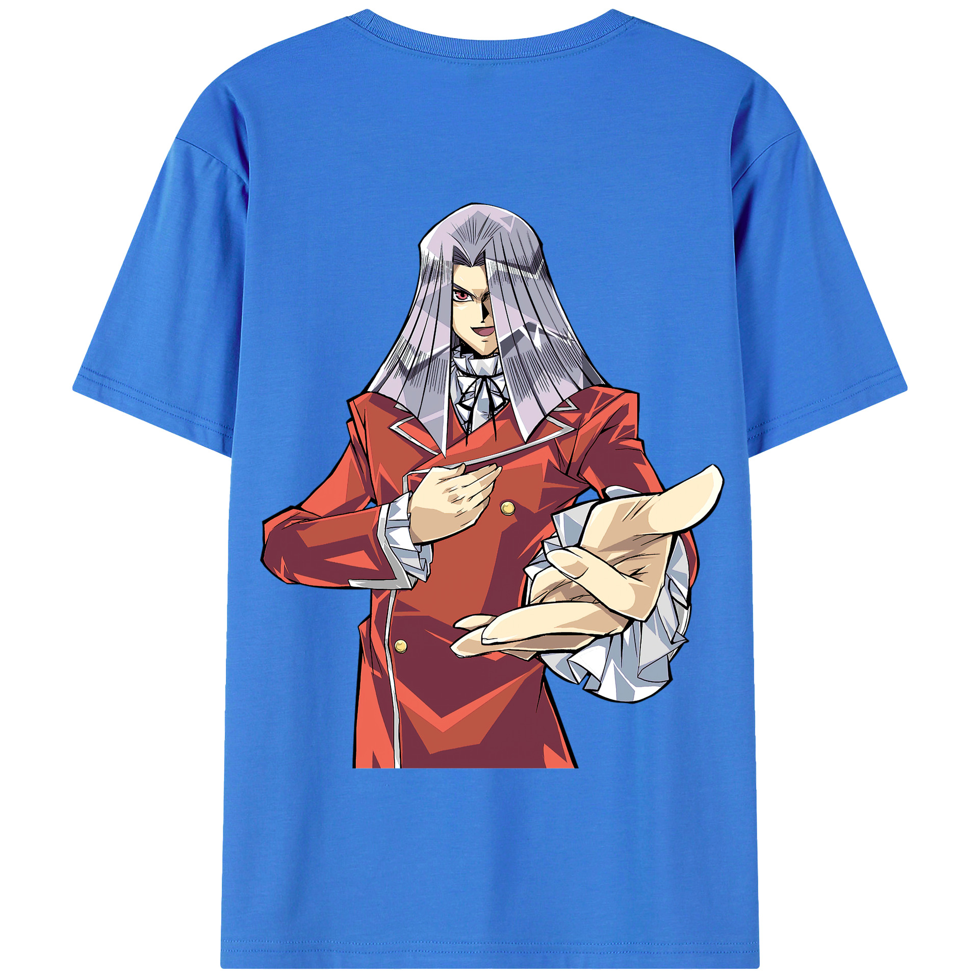 （画像用） 遊☆戯☆王 Yu-Gi-Oh! 綿100％半袖Tシャツ（背面プリント）
