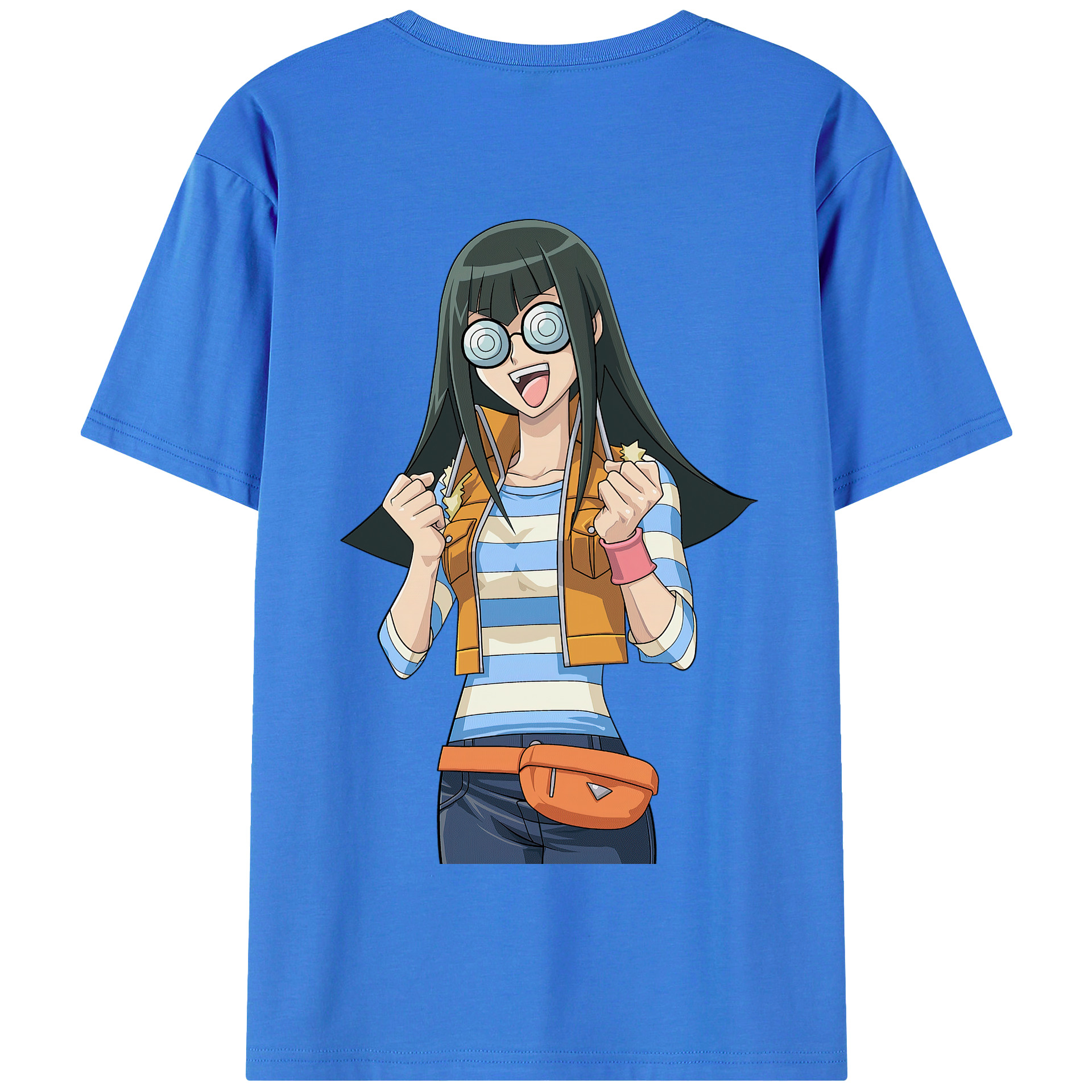 （画像用） 遊☆戯☆王 Yu-Gi-Oh! 綿100％半袖Tシャツ（背面プリント）