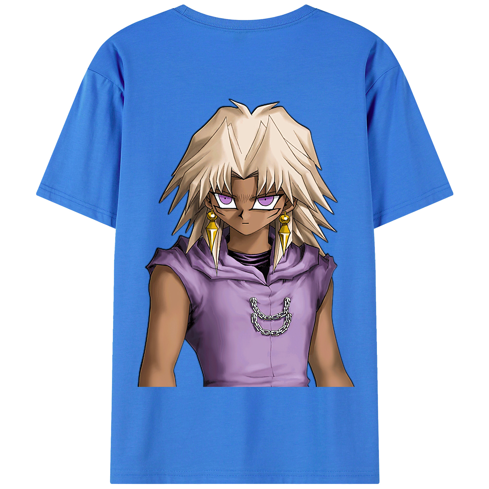 （画像用） 遊☆戯☆王 Yu-Gi-Oh! 綿100％半袖Tシャツ（背面プリント）