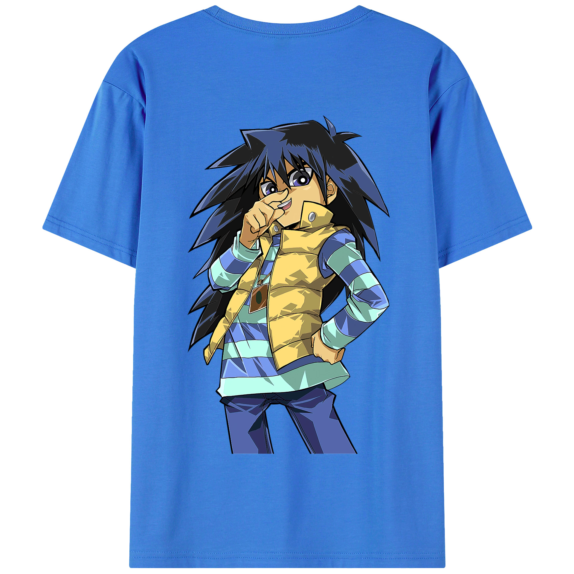 遊☆戯☆王 Yu-Gi-Oh! 綿100％半袖Tシャツ（背面プリント）