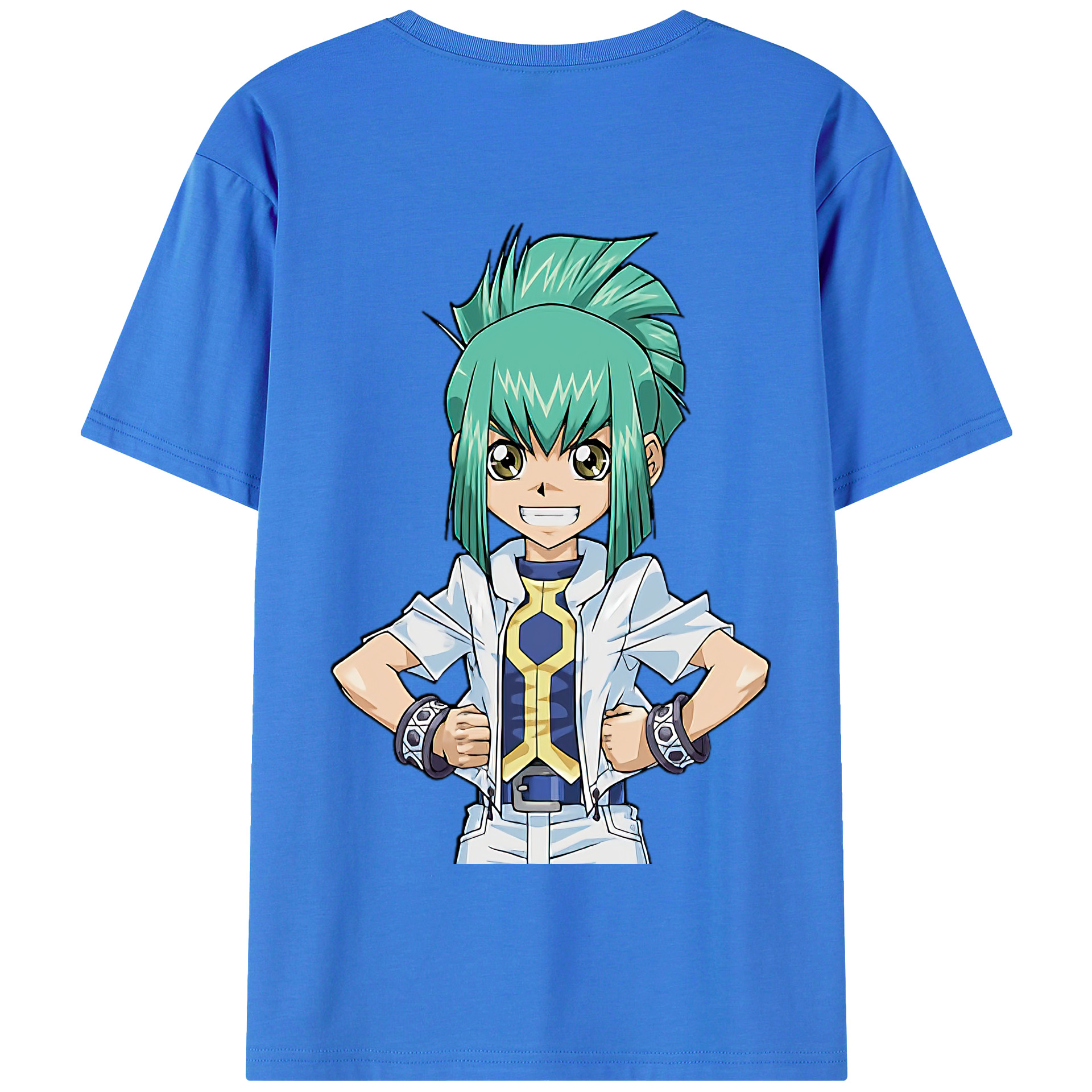 （画像用） 遊☆戯☆王 Yu-Gi-Oh! 綿100％半袖Tシャツ（背面プリント）