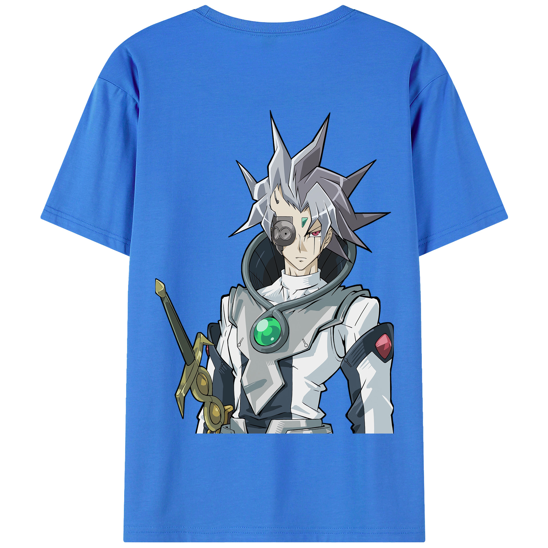 （画像用） 遊☆戯☆王 Yu-Gi-Oh! 綿100％半袖Tシャツ（背面プリント）