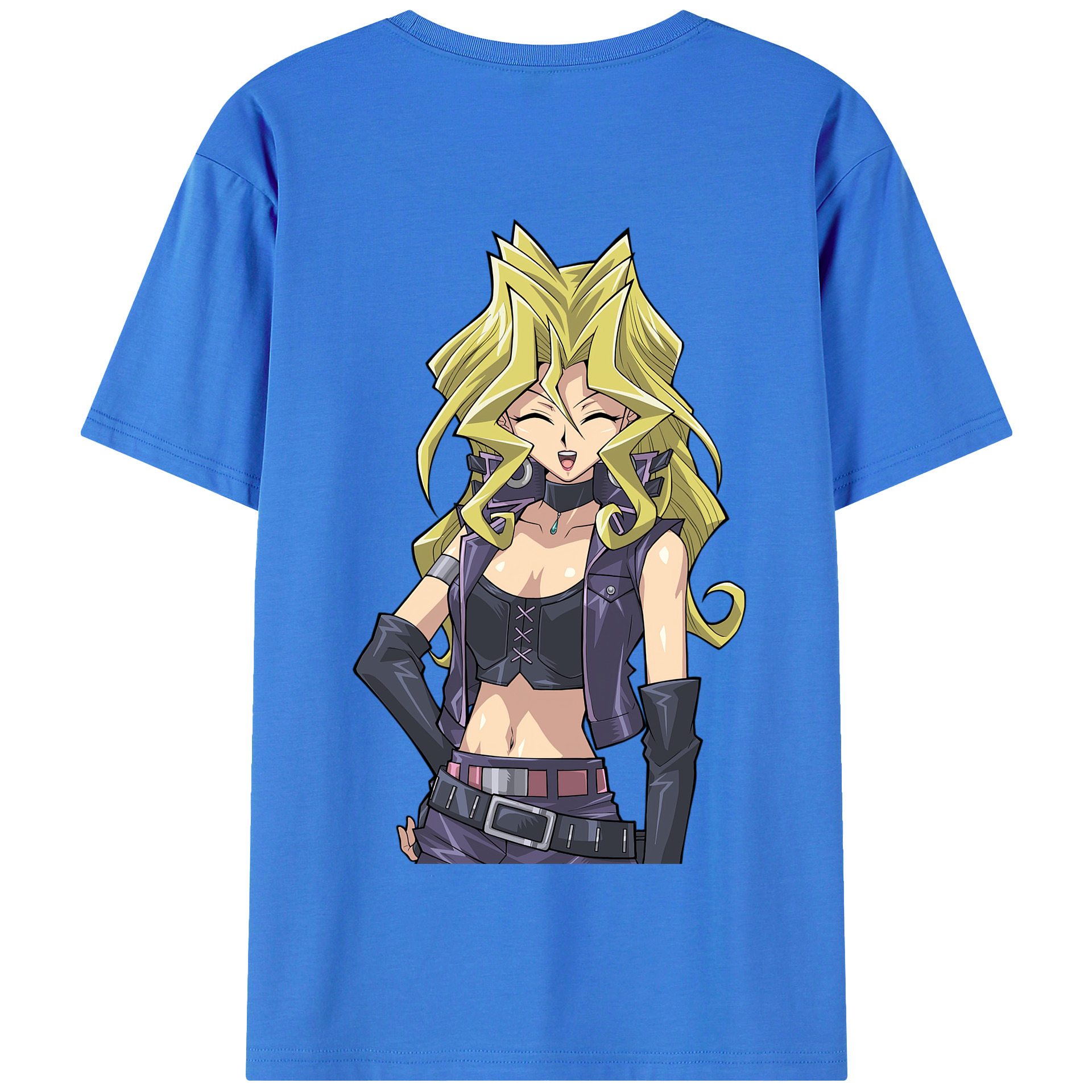 （画像用） 遊☆戯☆王 Yu-Gi-Oh! 綿100％半袖Tシャツ（背面プリント）