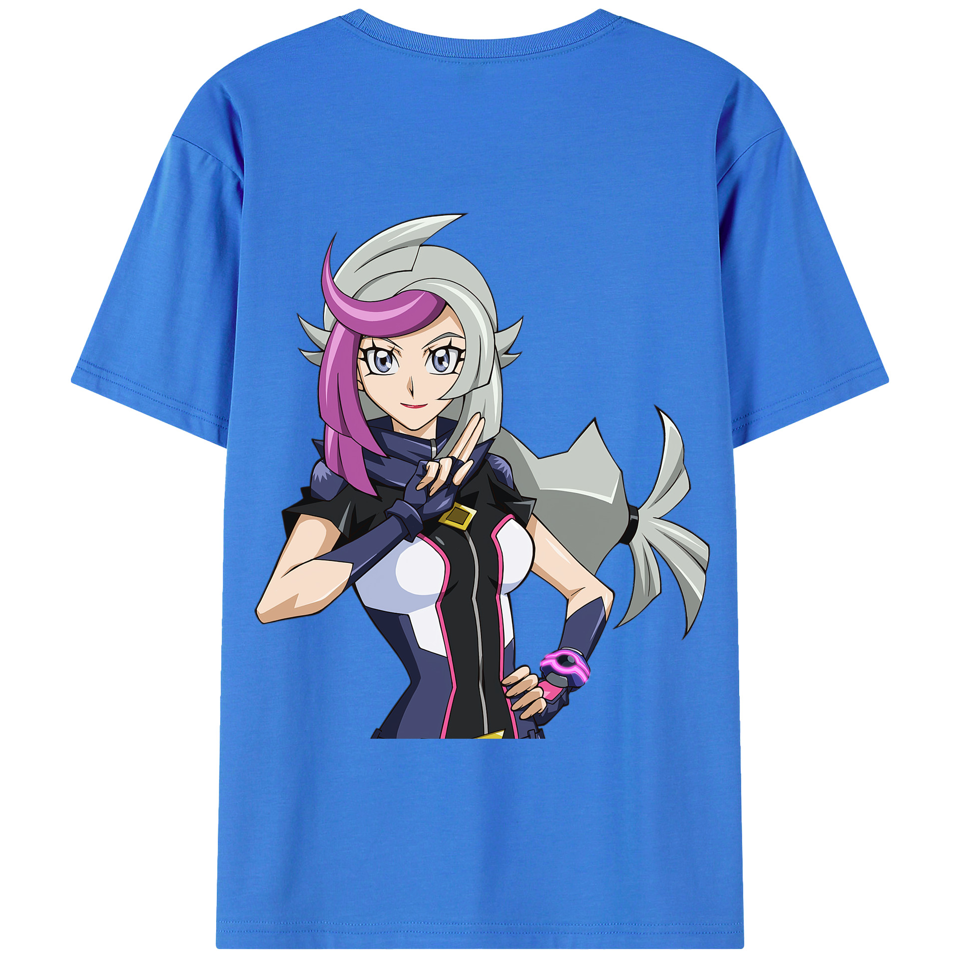 （画像用） 遊☆戯☆王 Yu-Gi-Oh! 綿100％半袖Tシャツ（背面プリント）