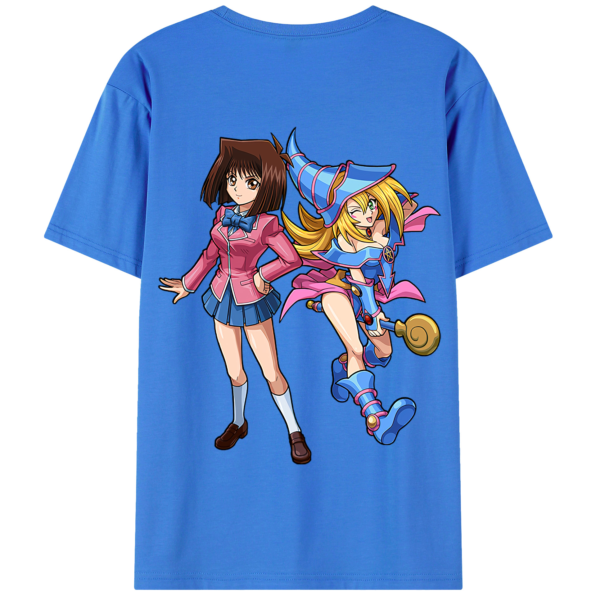 （画像用） 遊☆戯☆王 Yu-Gi-Oh! 綿100％半袖Tシャツ（背面プリント）