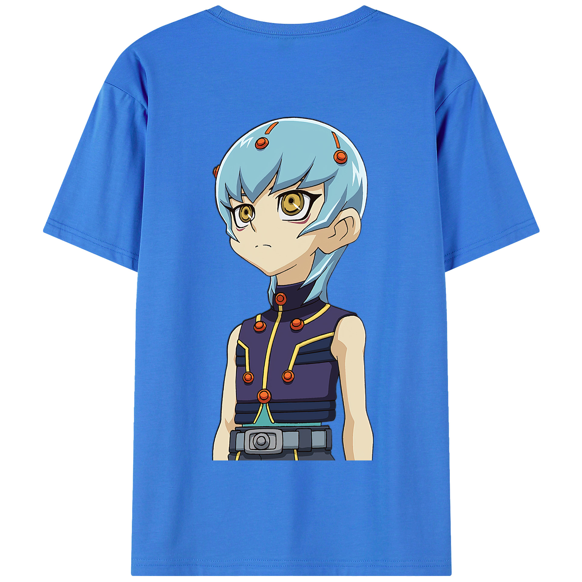 （画像用） 遊☆戯☆王 Yu-Gi-Oh! 綿100％半袖Tシャツ（背面プリント）