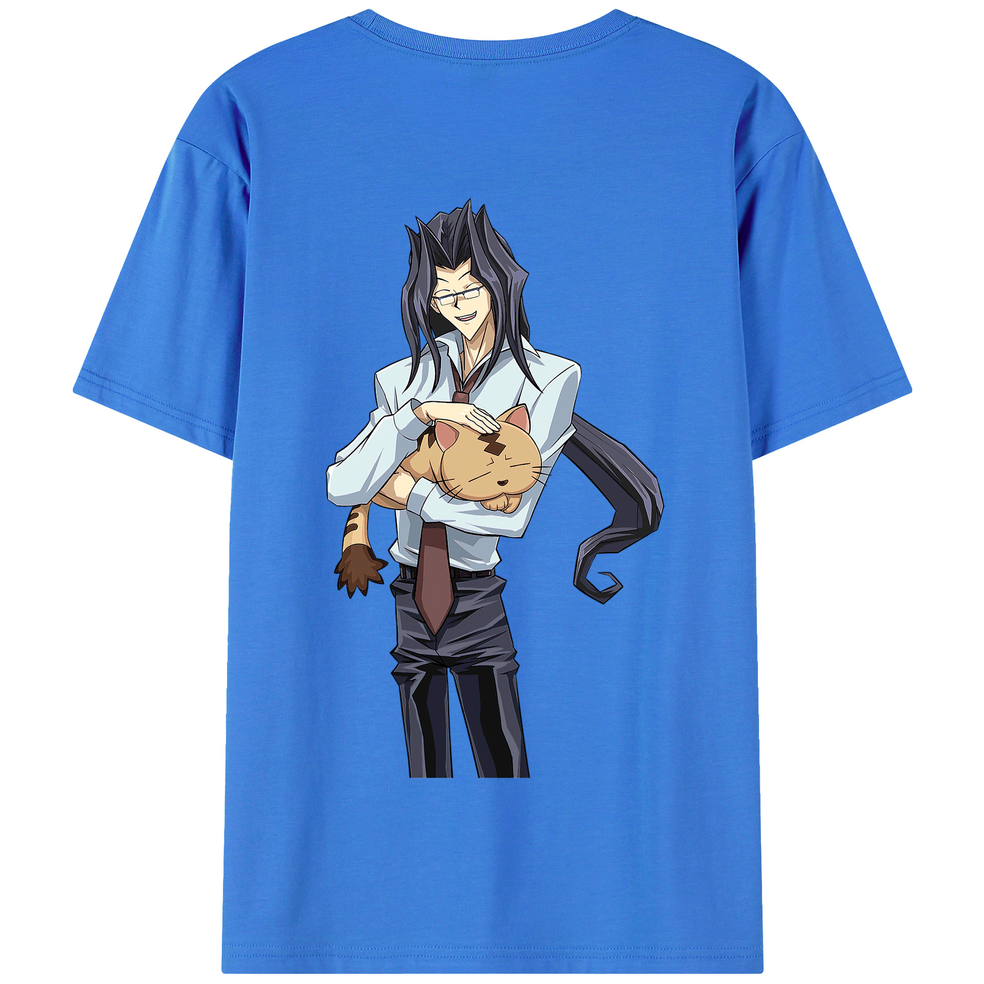 （画像用） 遊☆戯☆王 Yu-Gi-Oh! 綿100％半袖Tシャツ（背面プリント）