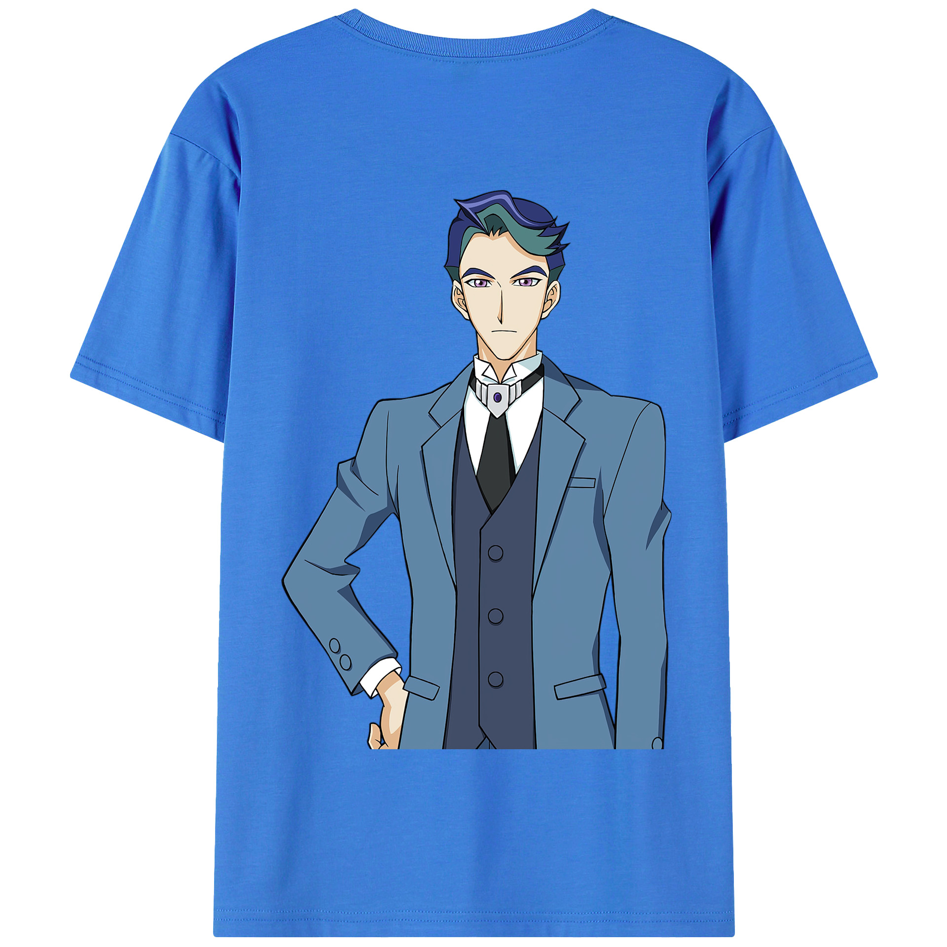 （画像用） 遊☆戯☆王 Yu-Gi-Oh! 綿100％半袖Tシャツ（背面プリント）