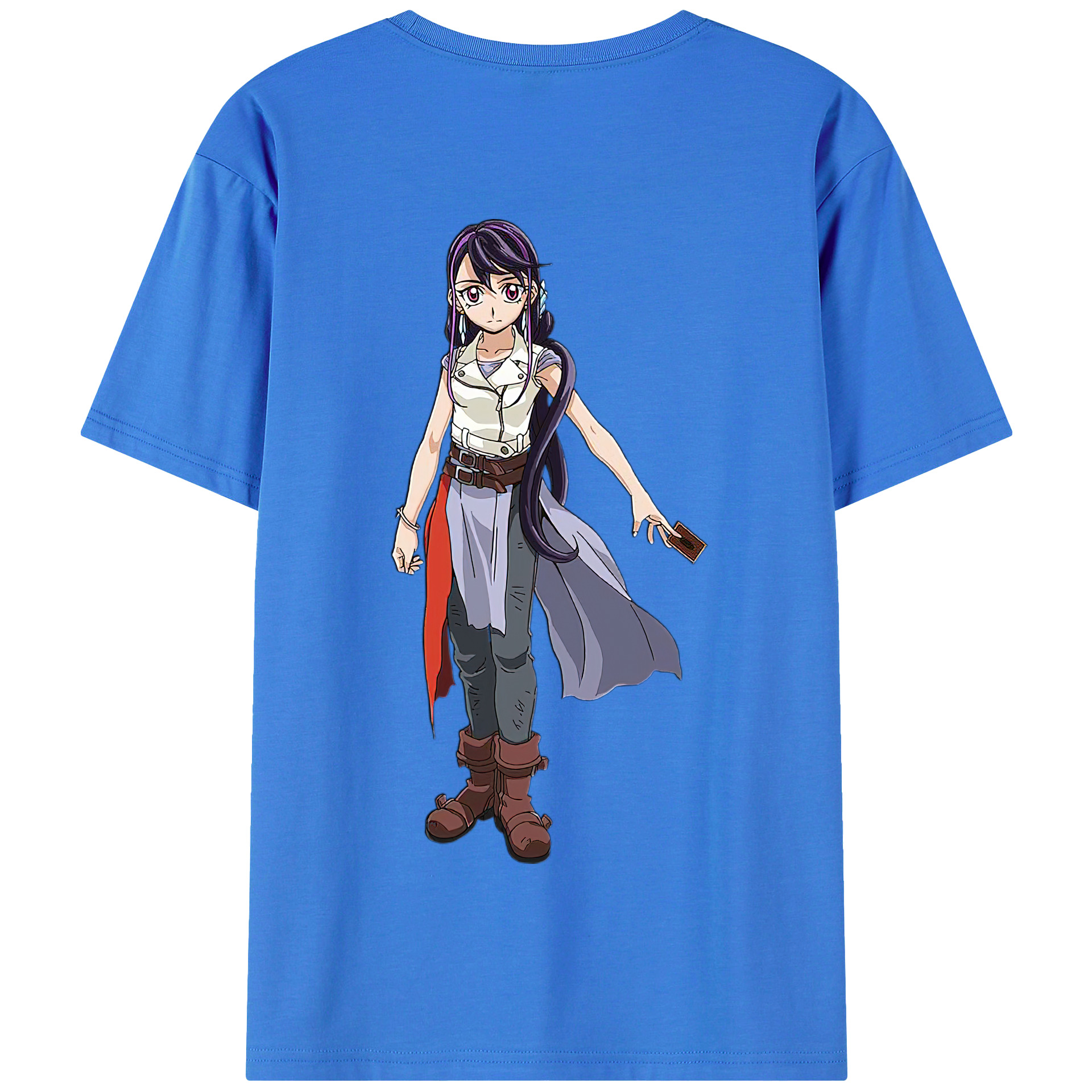 （画像用） 遊☆戯☆王 Yu-Gi-Oh! 綿100％半袖Tシャツ（背面プリント）