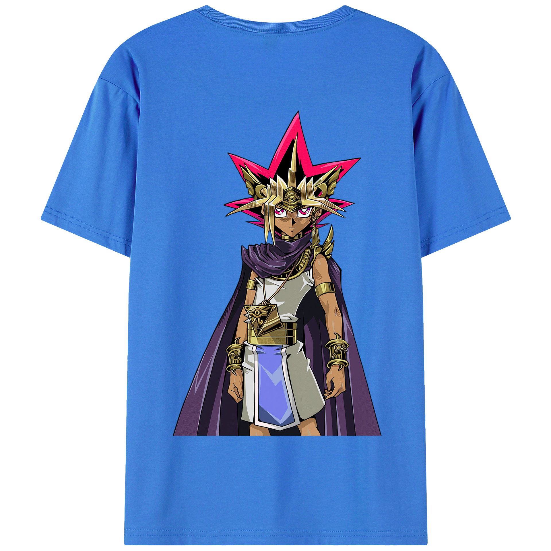 （画像用） 遊☆戯☆王 Yu-Gi-Oh! 綿100％半袖Tシャツ（背面プリント）