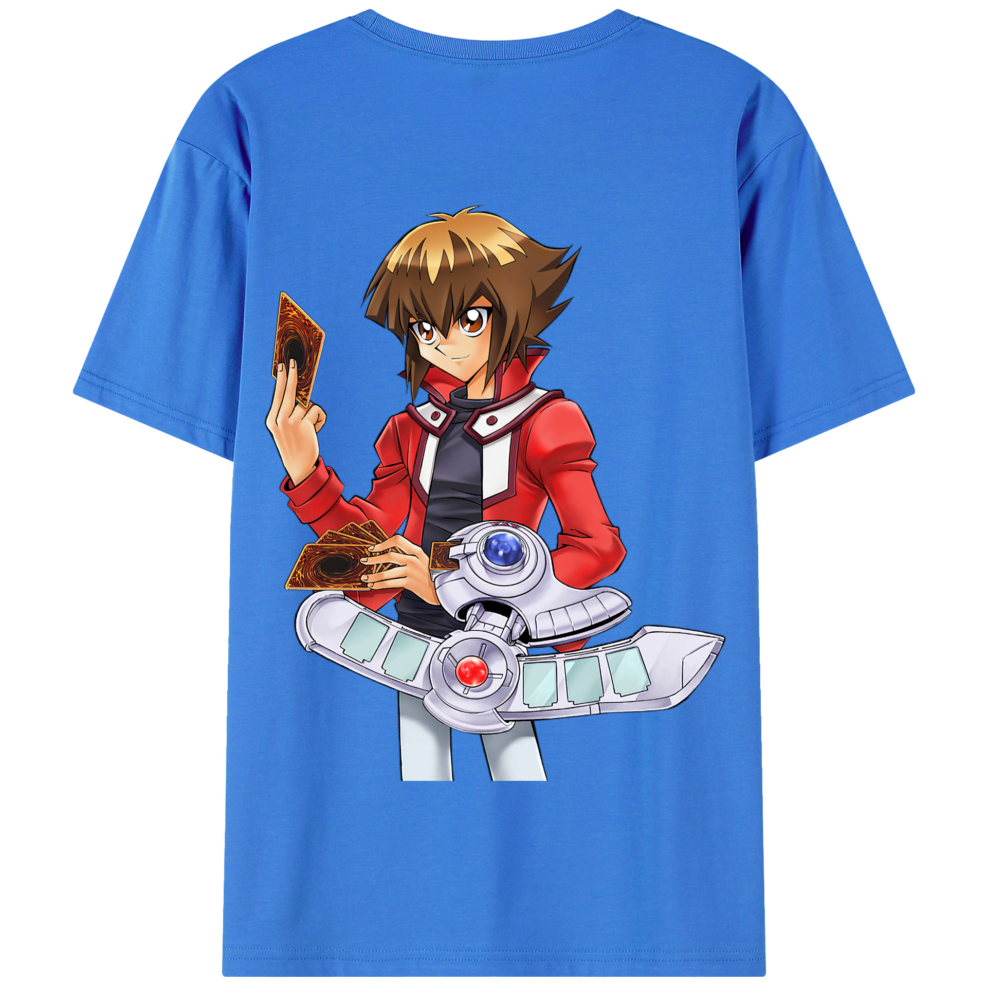（画像用） 遊☆戯☆王 Yu-Gi-Oh! 綿100％半袖Tシャツ（背面プリント）