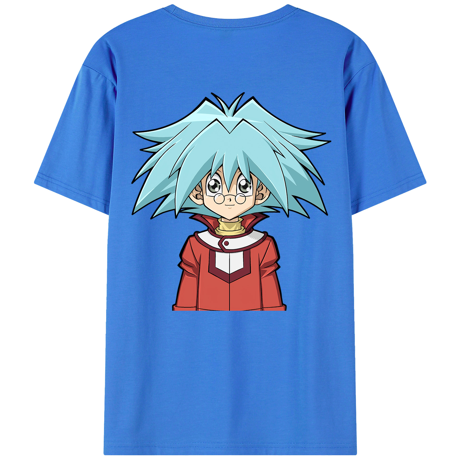 （画像用） 遊☆戯☆王 Yu-Gi-Oh! 綿100％半袖Tシャツ（背面プリント）
