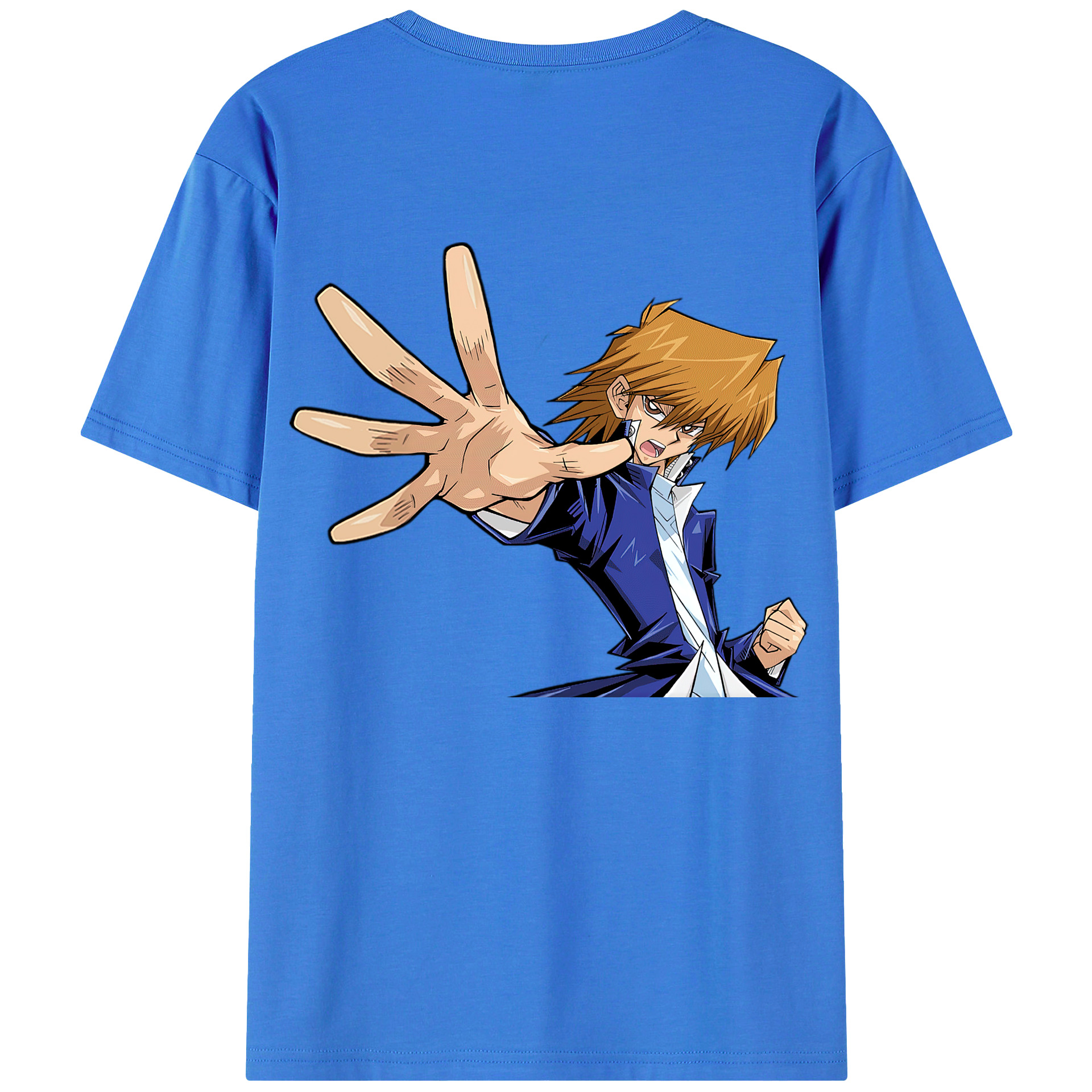 （画像用） 遊☆戯☆王 Yu-Gi-Oh! 綿100％半袖Tシャツ（背面プリント）
