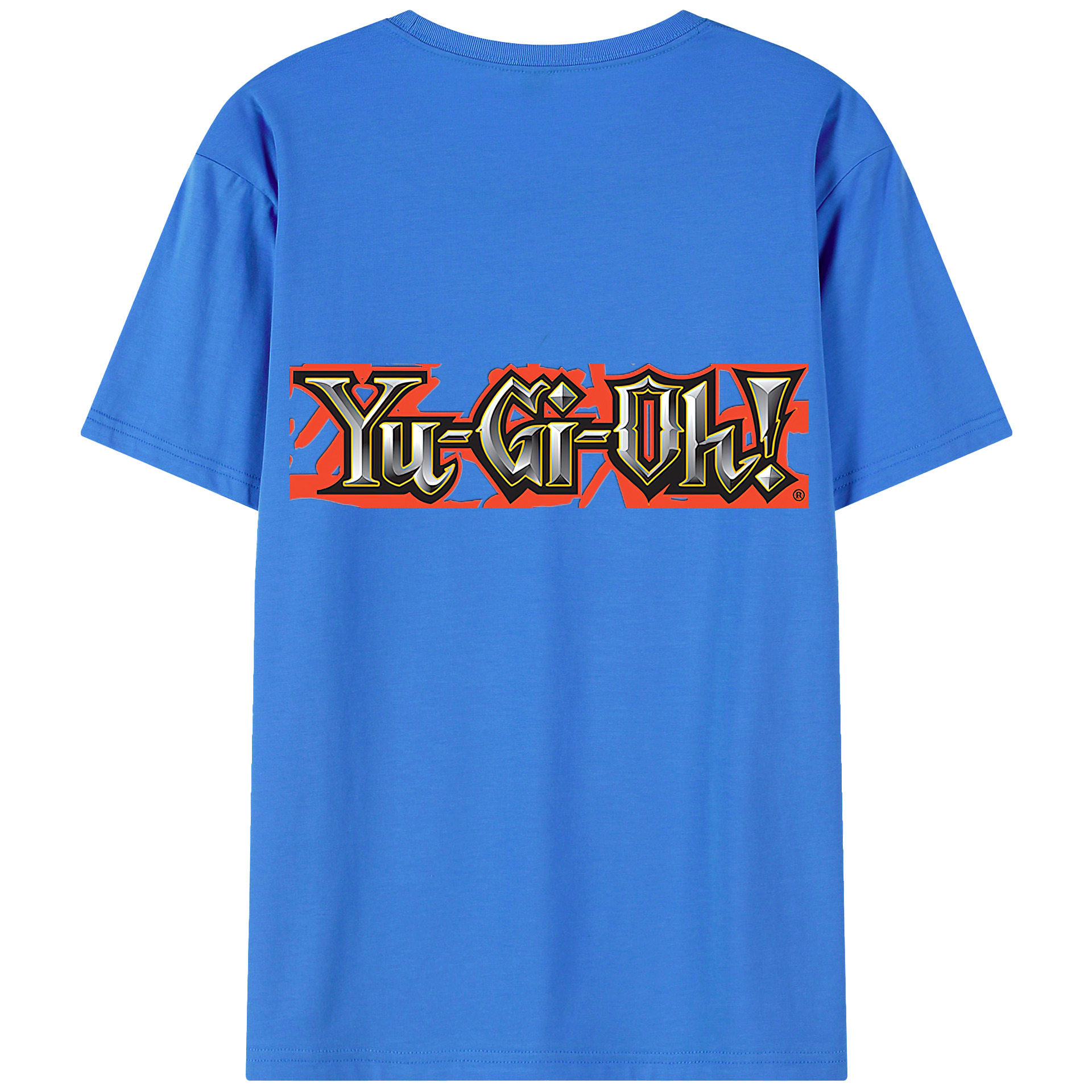 （画像用） 遊☆戯☆王 Yu-Gi-Oh! 綿100％半袖Tシャツ（背面プリント）
