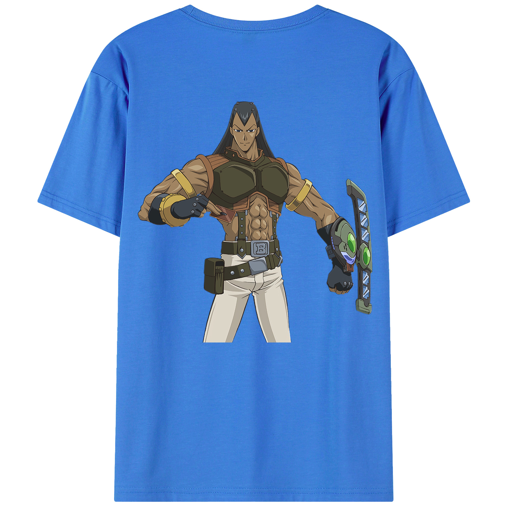 （画像用） 遊☆戯☆王 Yu-Gi-Oh! 綿100％半袖Tシャツ（背面プリント）