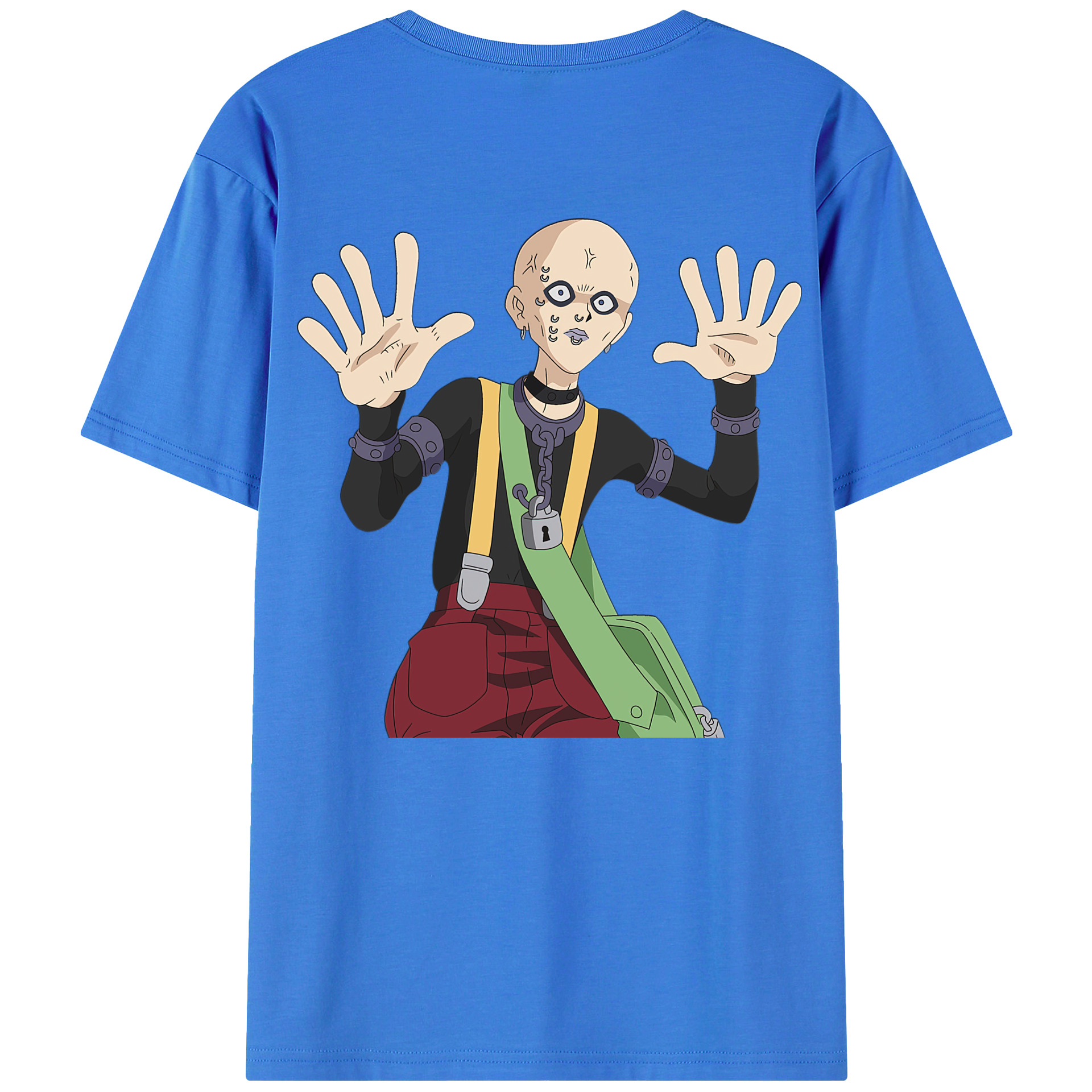 （画像用） 遊☆戯☆王 Yu-Gi-Oh! 綿100％半袖Tシャツ（背面プリント）