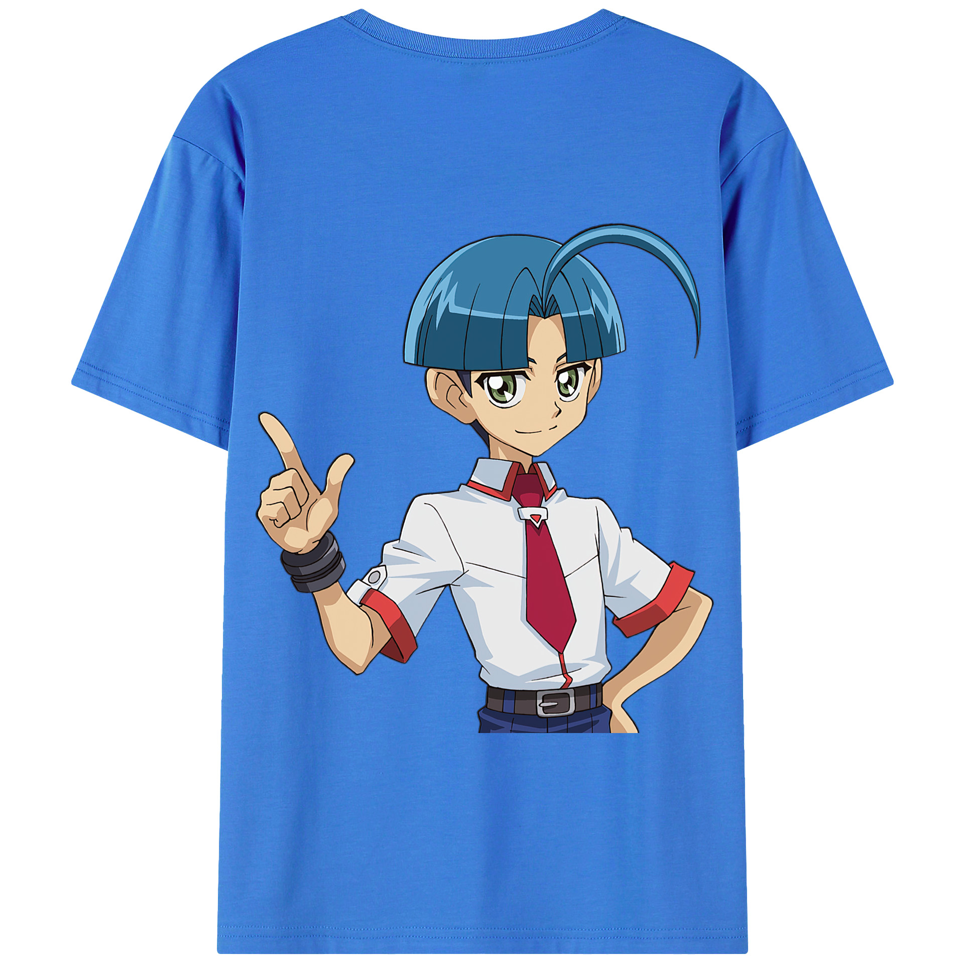 （画像用） 遊☆戯☆王 Yu-Gi-Oh! 綿100％半袖Tシャツ（背面プリント）