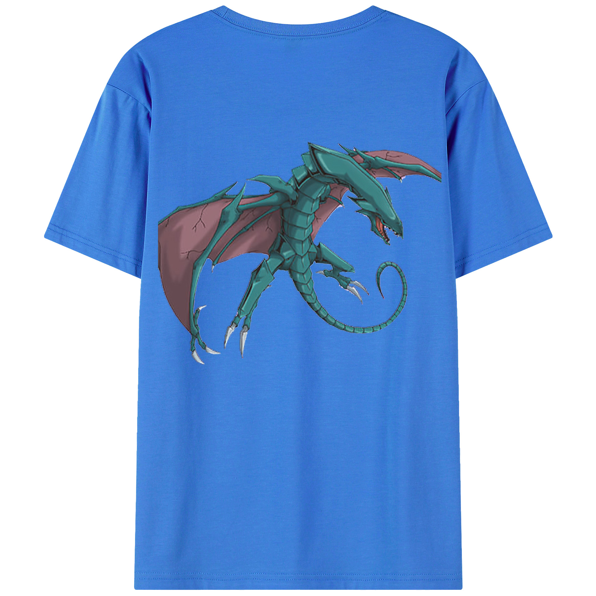 （画像用） 遊☆戯☆王 Yu-Gi-Oh! 綿100％半袖Tシャツ（背面プリント）
