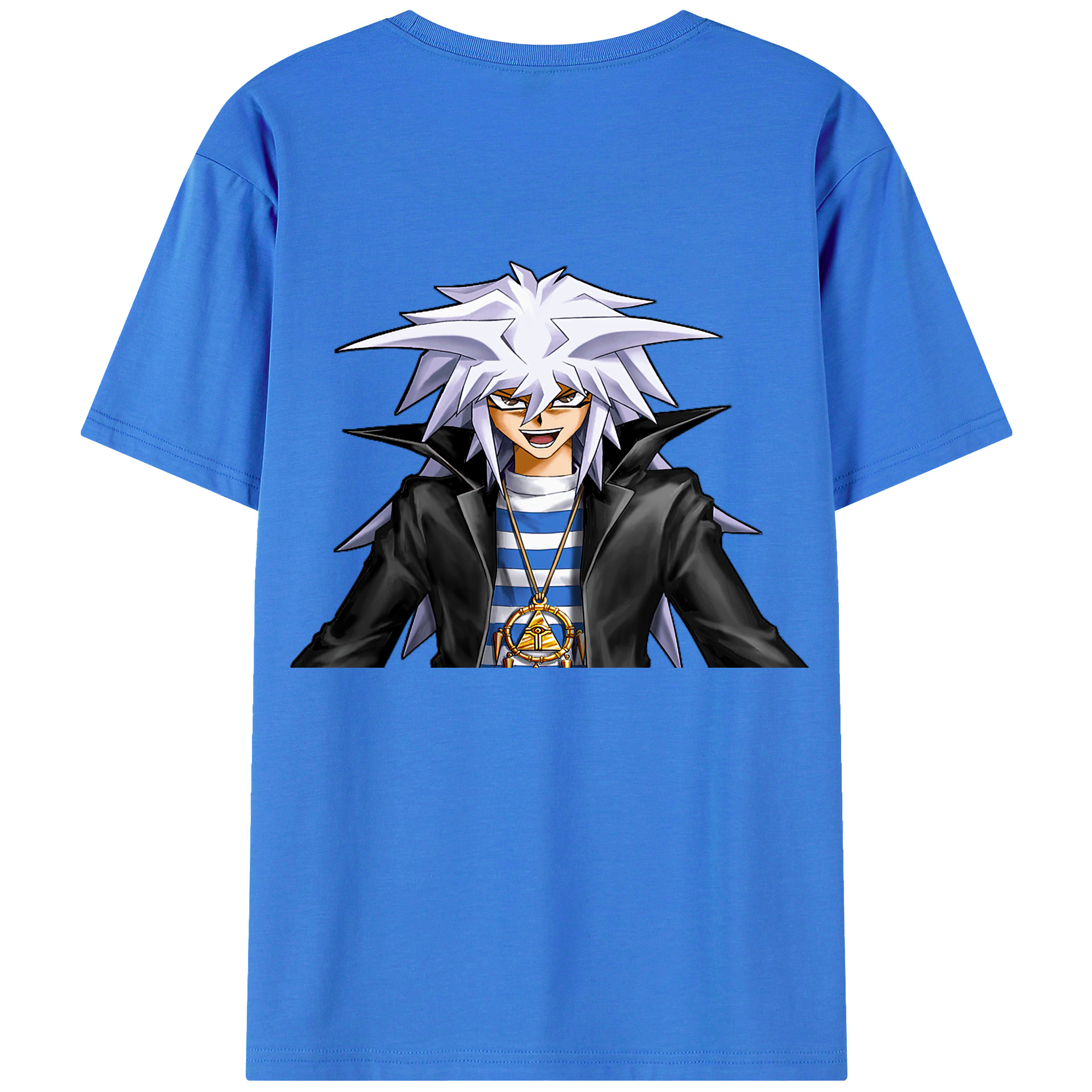 （画像用） 遊☆戯☆王 Yu-Gi-Oh! 綿100％半袖Tシャツ（背面プリント）