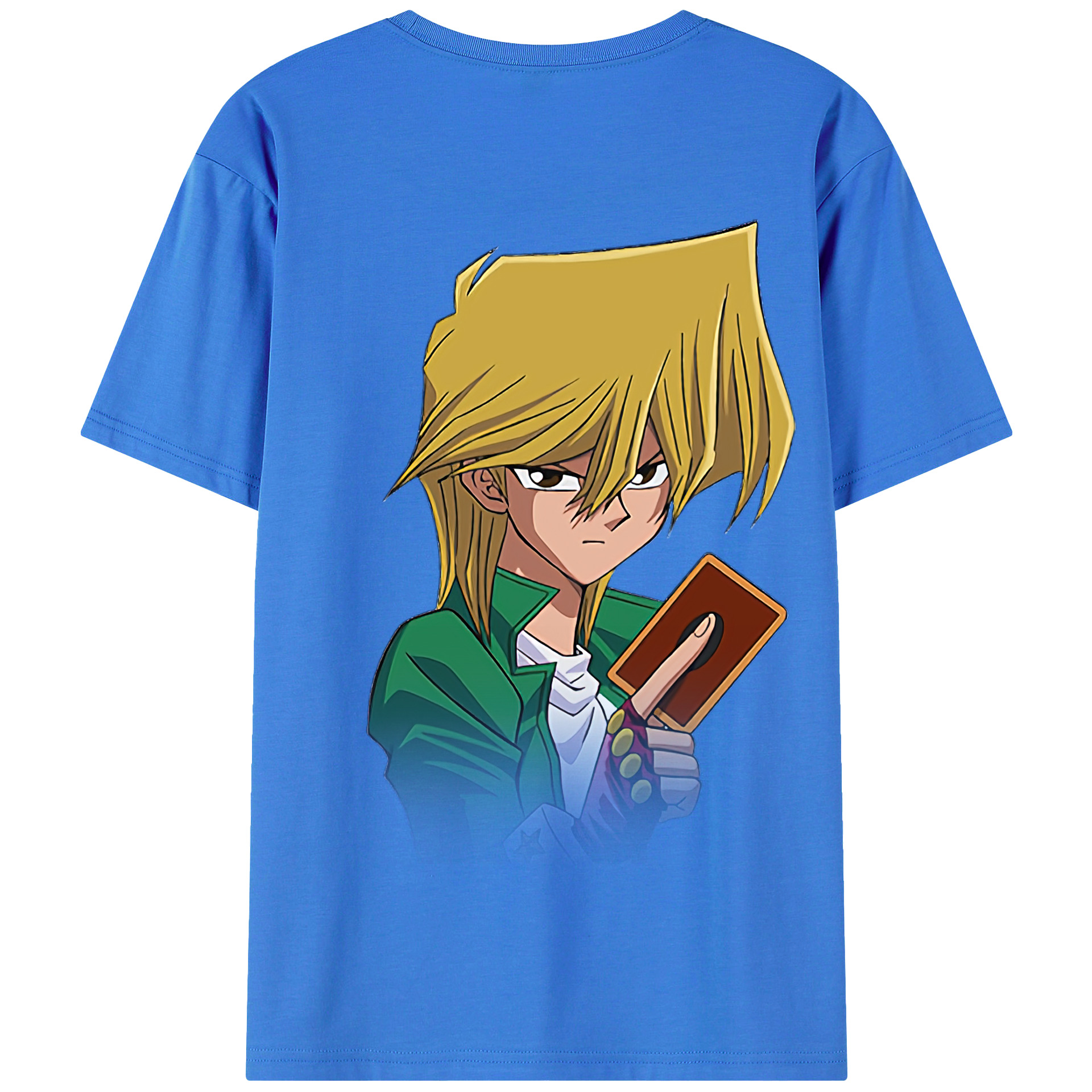 （画像用） 遊☆戯☆王 Yu-Gi-Oh! 綿100％半袖Tシャツ（背面プリント）