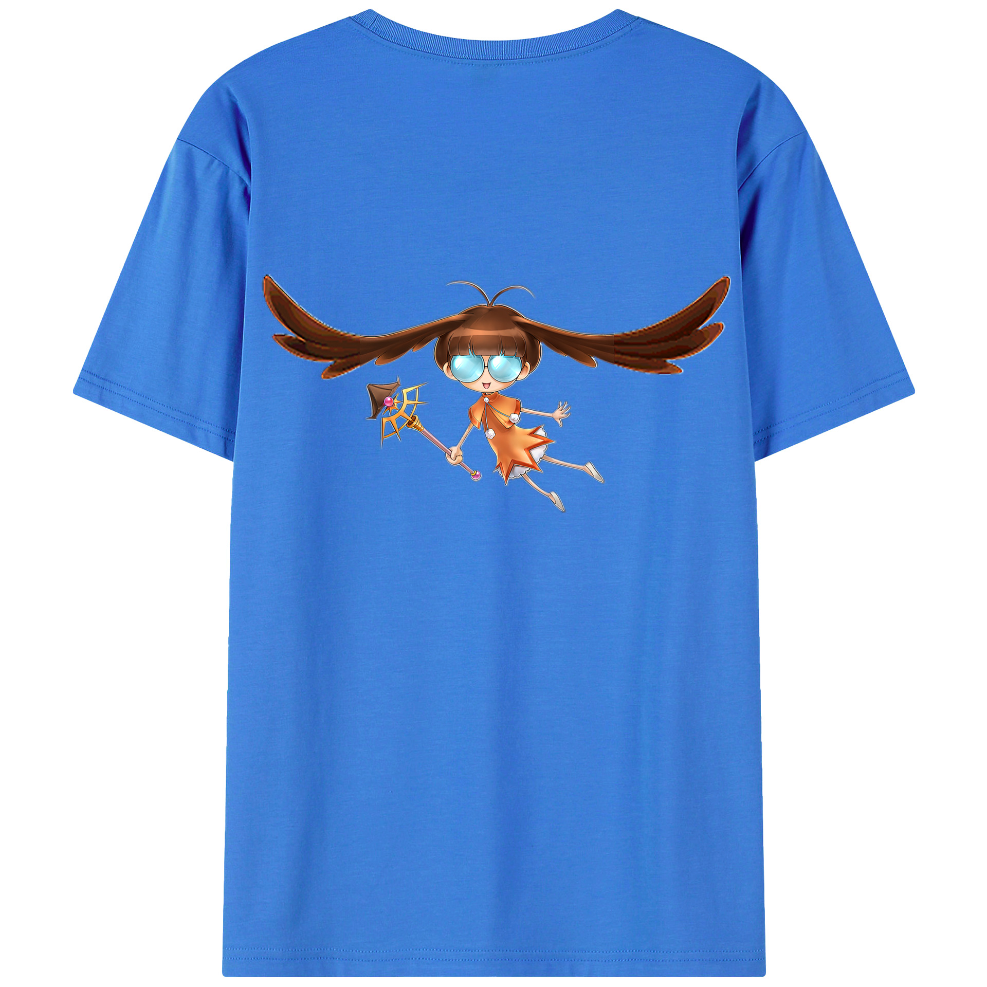 （画像用） 遊☆戯☆王 Yu-Gi-Oh! 綿100％半袖Tシャツ（背面プリント）