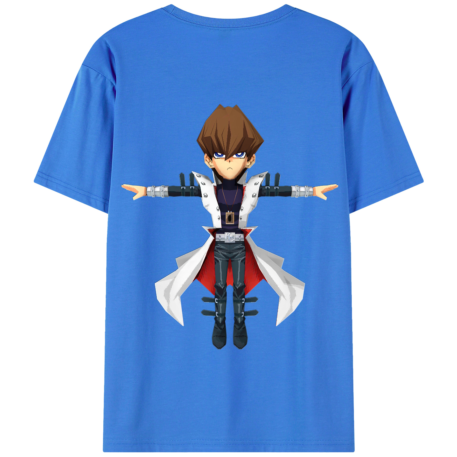 （画像用） 遊☆戯☆王 Yu-Gi-Oh! 綿100％半袖Tシャツ（背面プリント）