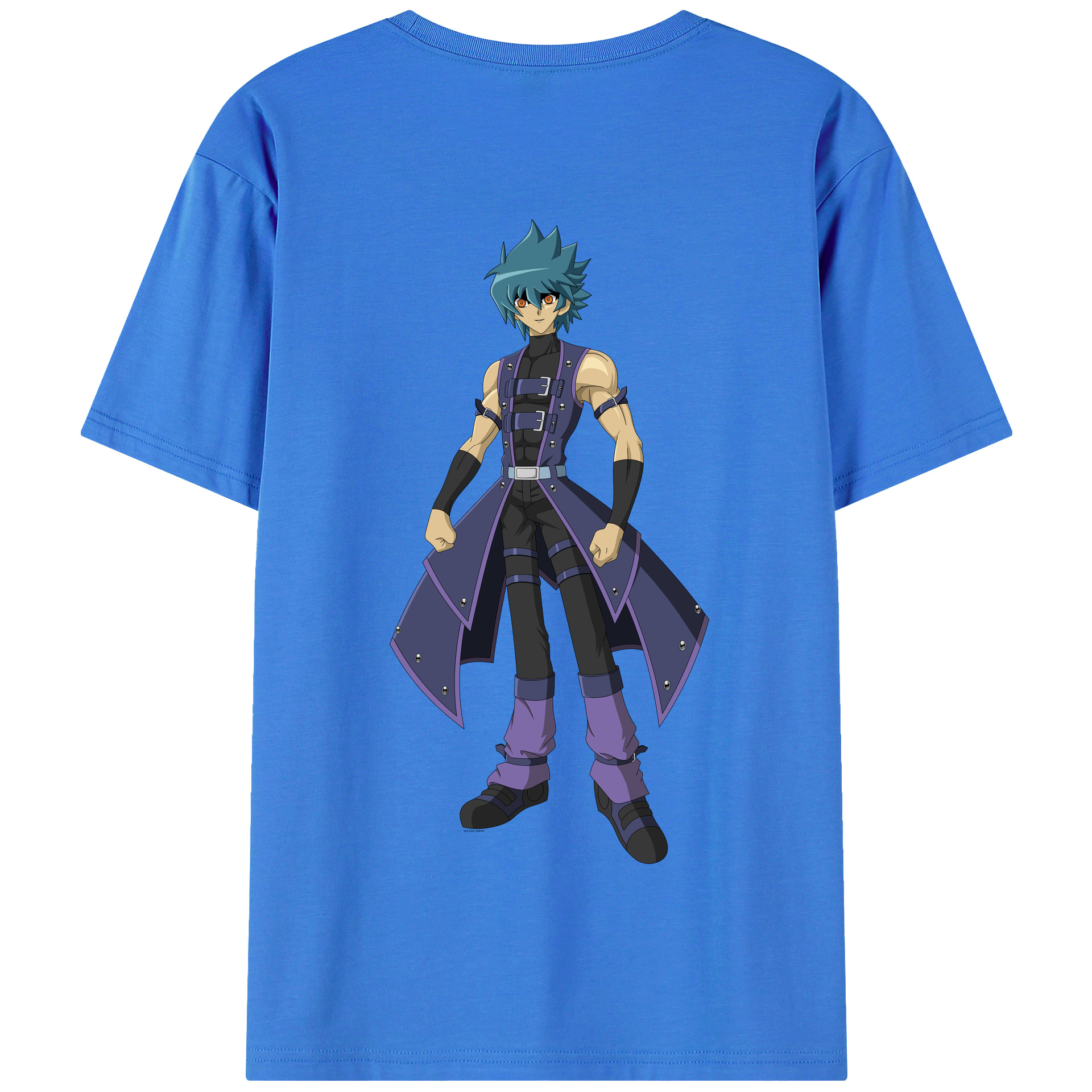 （画像用） 遊☆戯☆王 Yu-Gi-Oh! 綿100％半袖Tシャツ（背面プリント）